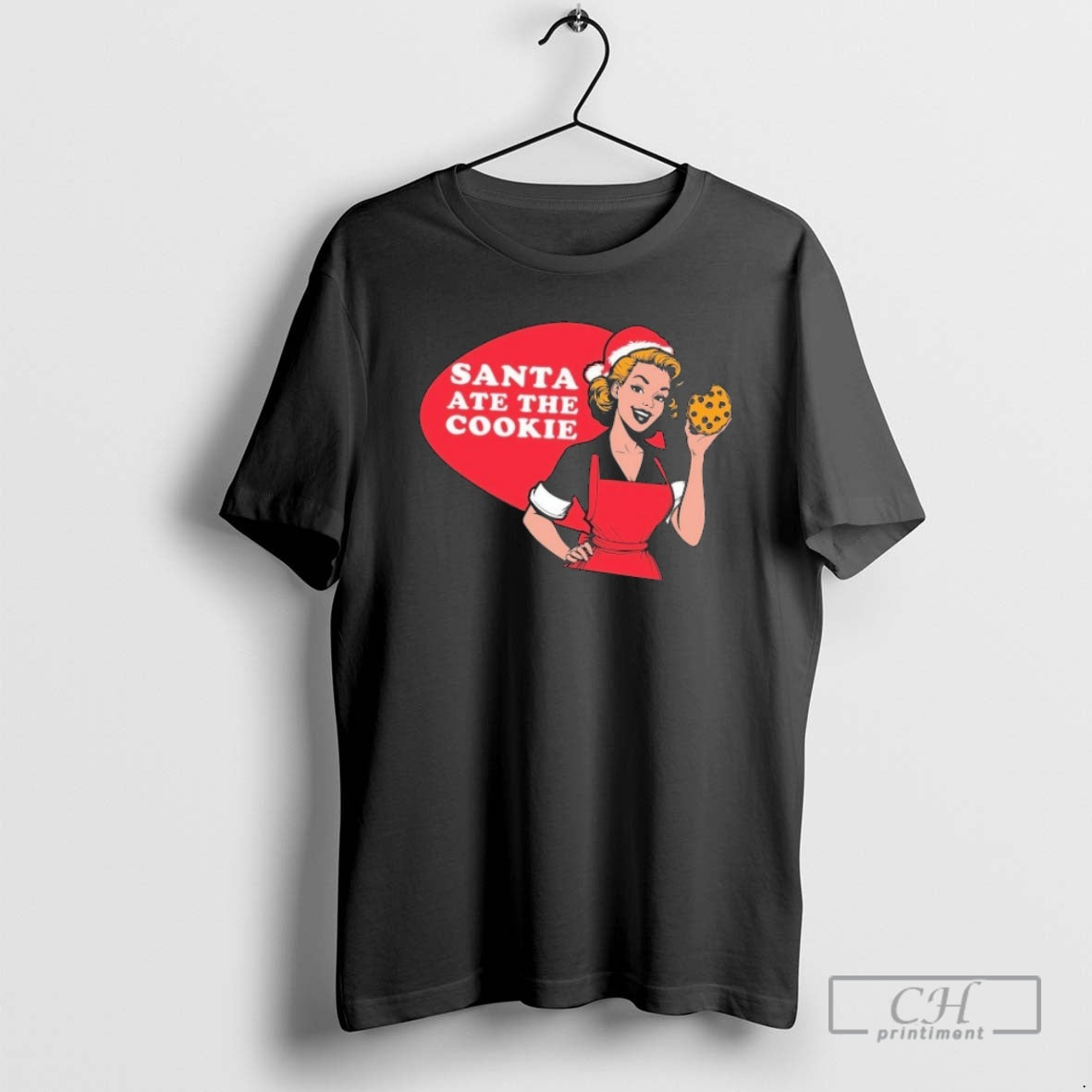 Santa Ate Cookie Cookie Shirt T-Shirts, Hoodie, Sweatshirt - T-Shirt, Sweatshirt, Hoodie
