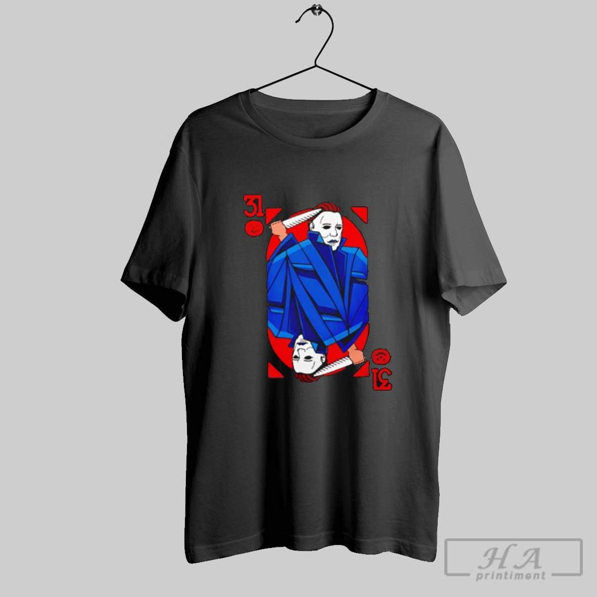 Scary Michael Myers 31 Halloween Horror Card T-Shirts, Hoodie, Sweatshirt - T-Shirt, Sweatshirt, Hoodie