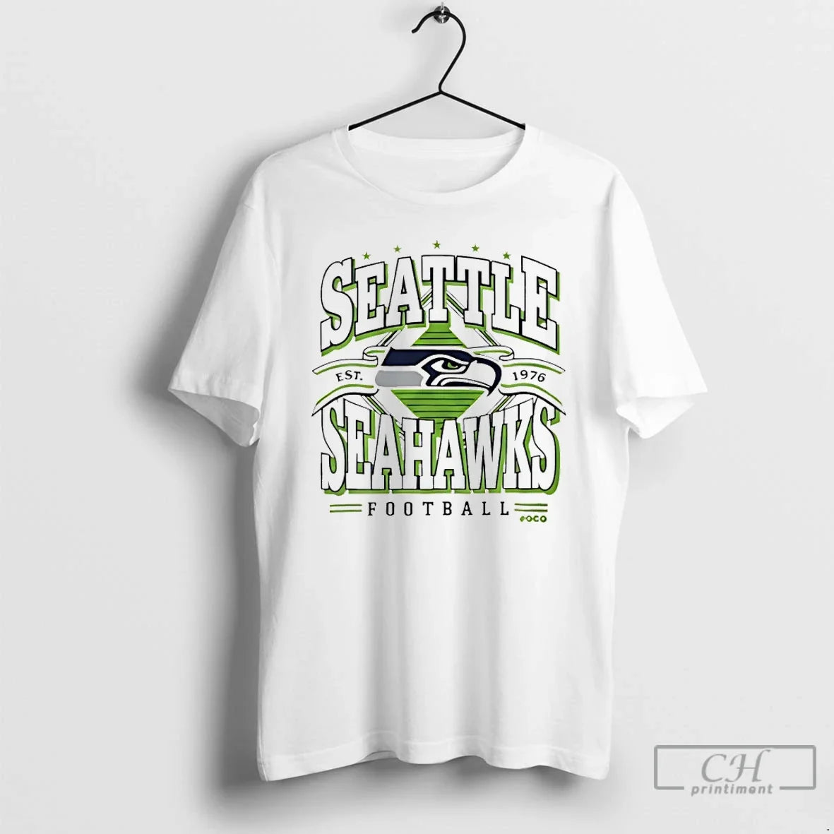 Seahawks Seahawks Football Est 1976 Logo T-Shirts, Hoodie, Sweatshirt - T-Shirt, Sweatshirt, Hoodie