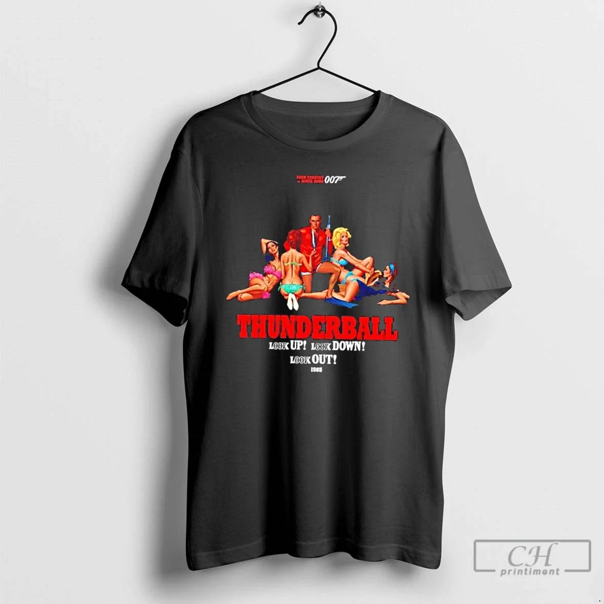 Sean Connery As James Bond 007 Thunderball 1965 T-Shirts, Hoodie, Sweatshirt - T-Shirt, Sweatshirt, Hoodie