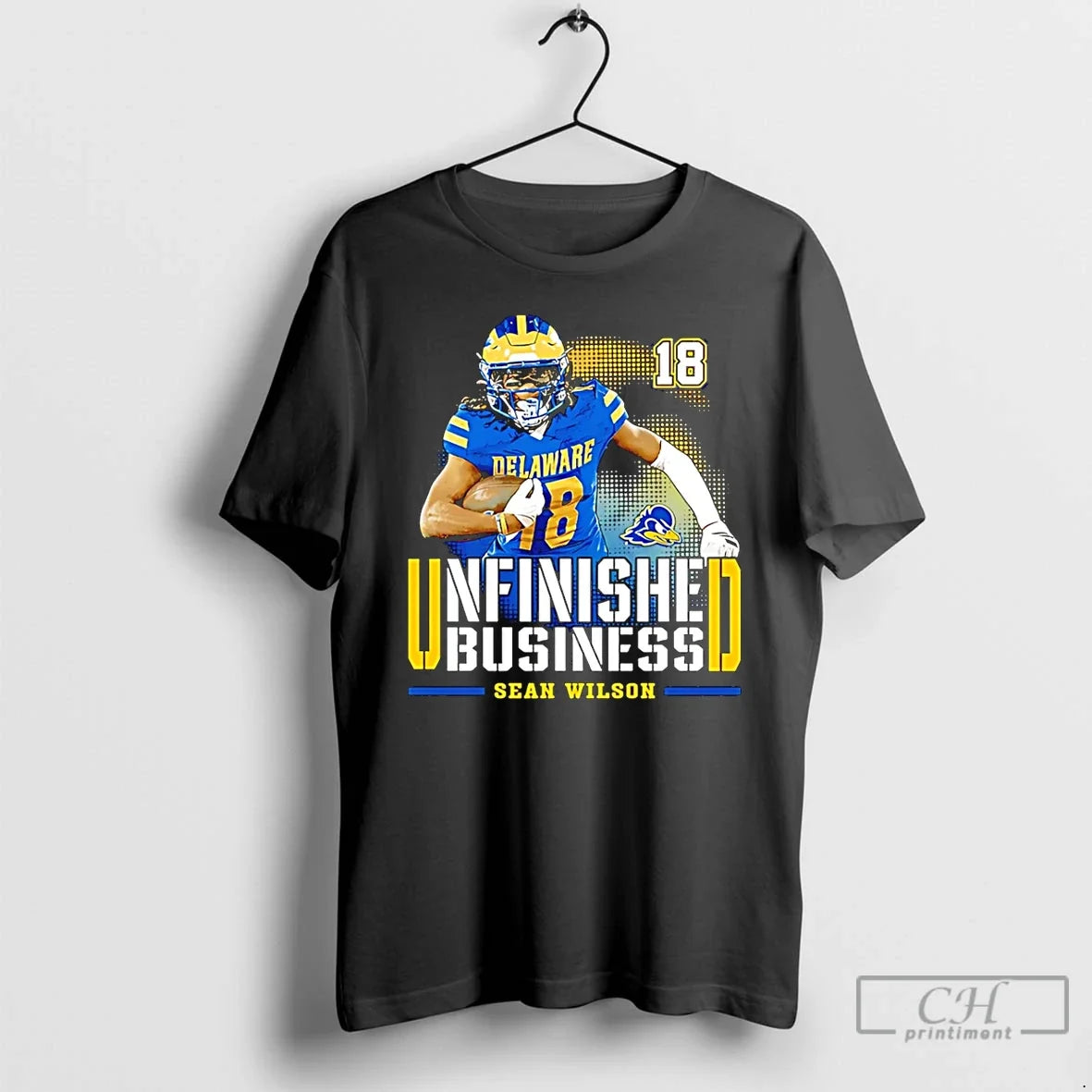 Sean Wilson Delaware Football Ncaa Unfinished Business T-Shirts, Hoodie, Sweatshirt - T-Shirt, Sweatshirt, Hoodie