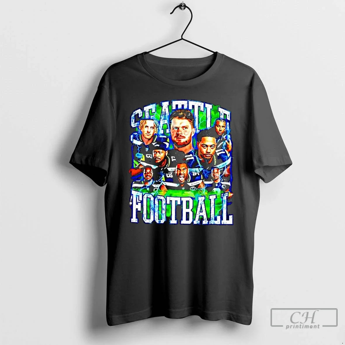Seattle Football Team Vintage T-Shirts, Hoodie, Sweatshirt - T-Shirt, Sweatshirt, Hoodie