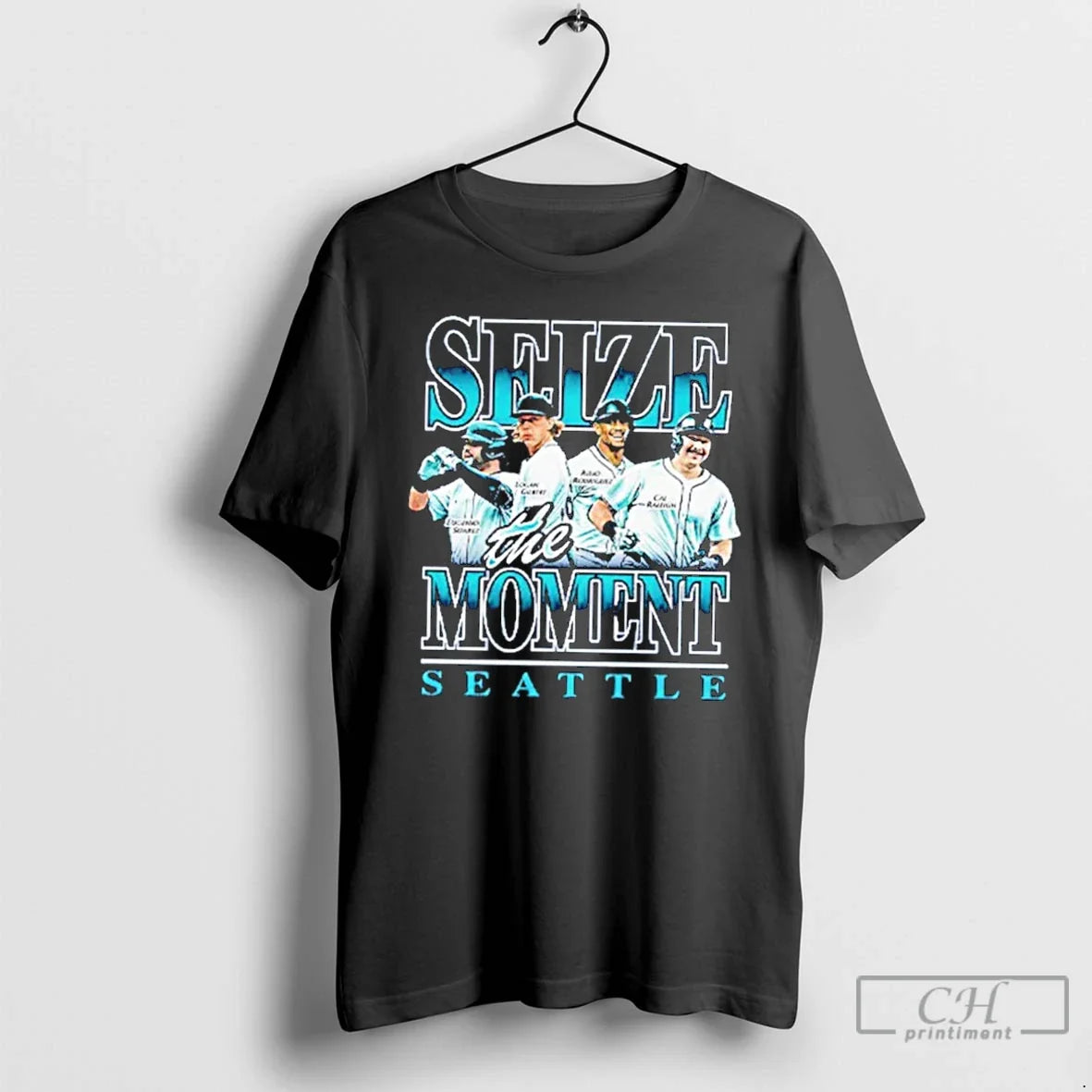 Seattle Mariners Mlb Seize Moment T-Shirts, Hoodie, Sweatshirt - T-Shirt, Sweatshirt, Hoodie