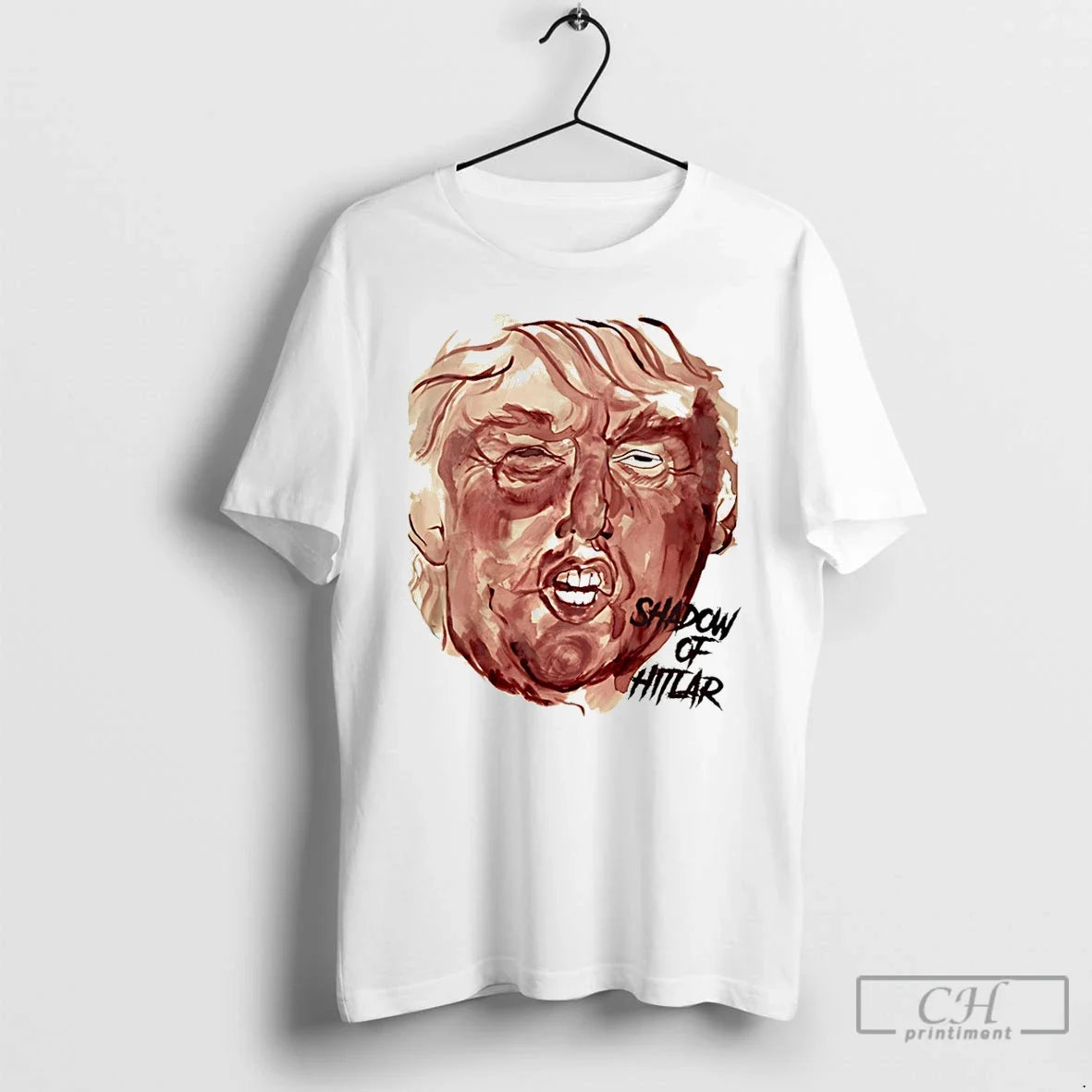 Shadow Hitler Trump Paint Funny T-Shirts, Hoodie, Sweatshirt - T-Shirt, Sweatshirt, Hoodie
