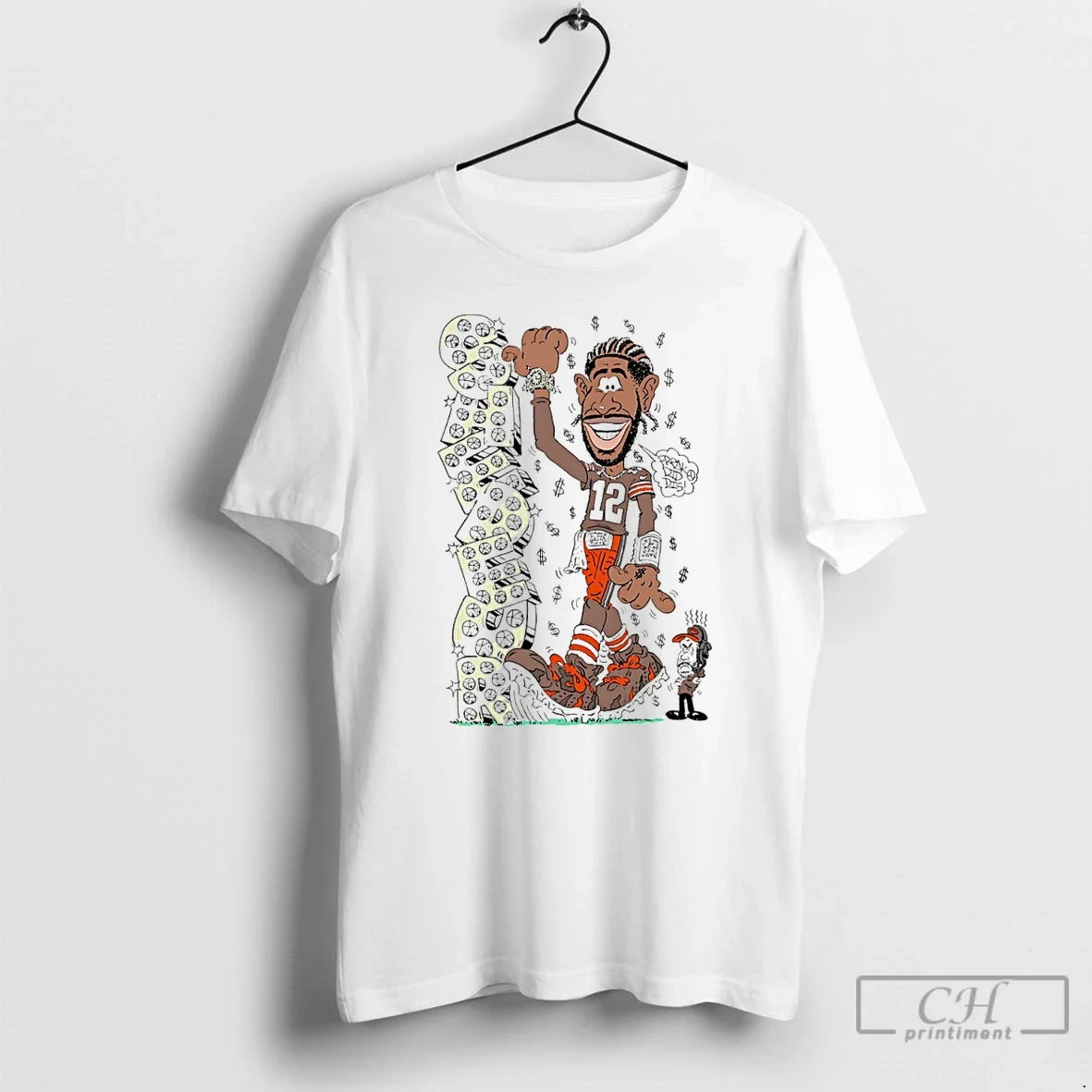 Shedeur Sanders Cleveland Browns Caricature T-Shirts, Hoodie, Sweatshirt - T-Shirt, Sweatshirt, Hoodie