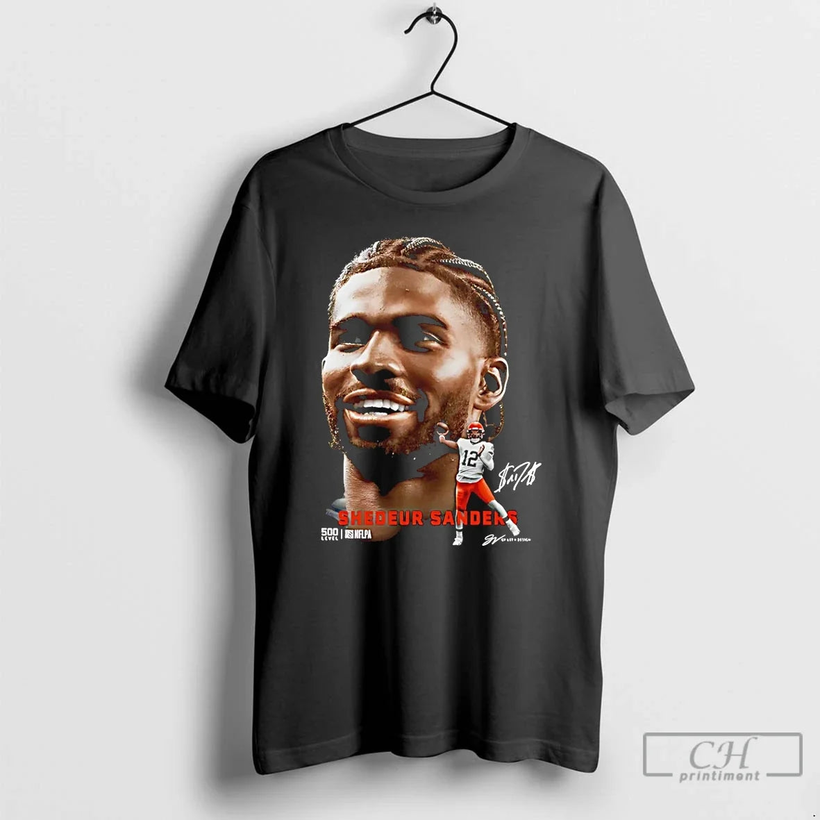 Shedeur Sanders Cleveland Dual Signature T-Shirts, Hoodie, Sweatshirt - T-Shirt, Sweatshirt, Hoodie