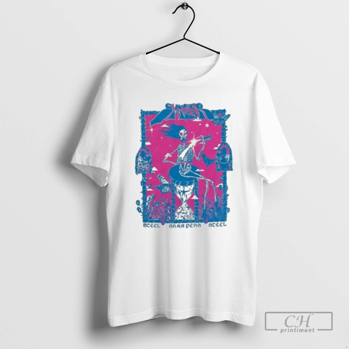 Sheer Mag Steel Sharpens Steel Skeleton Shirt T-Shirts, Hoodie, Sweatshirt - T-Shirt, Sweatshirt, Hoodie