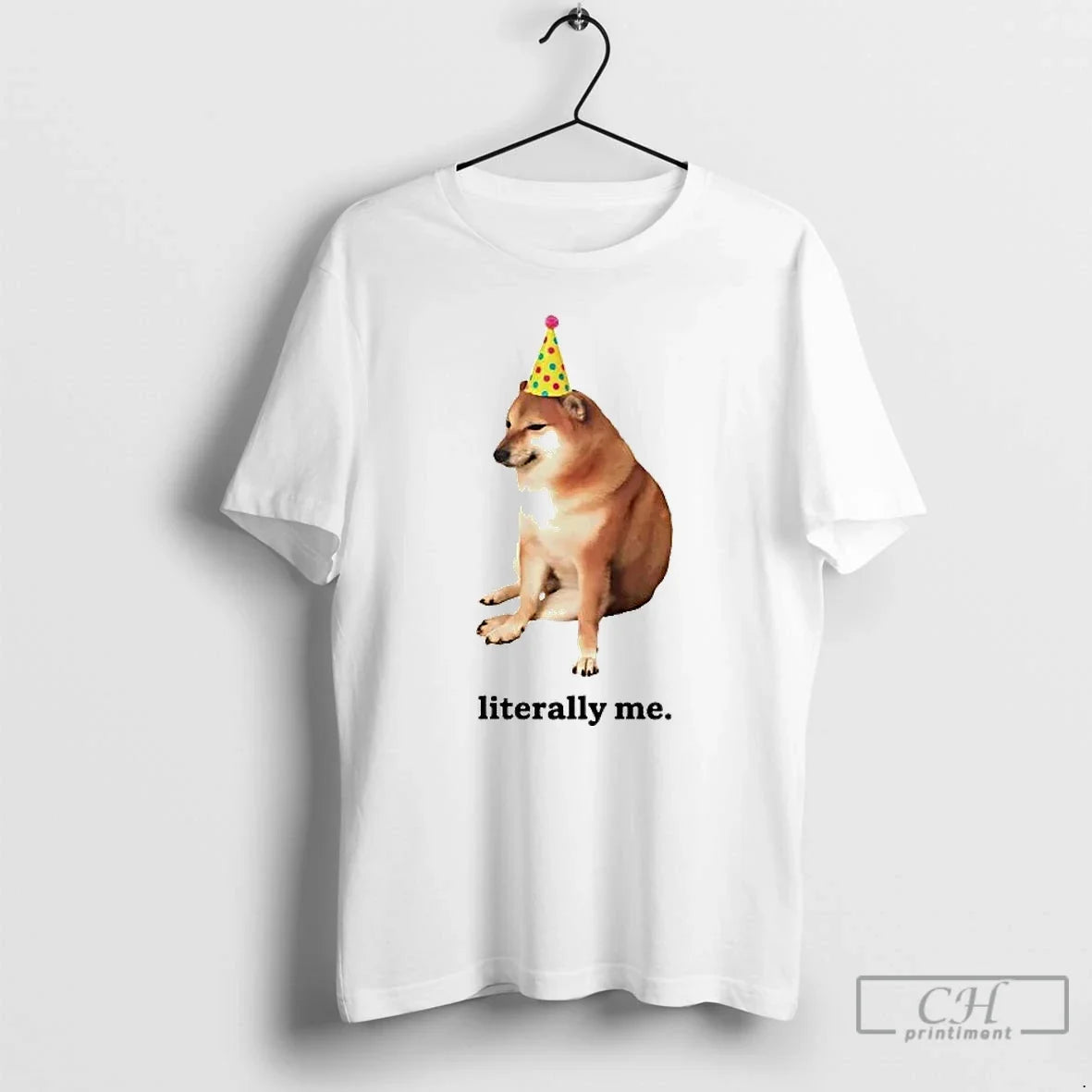 Shiba Inu Meme Literally Me T-Shirts, Hoodie, Sweatshirt - T-Shirt, Sweatshirt, Hoodie