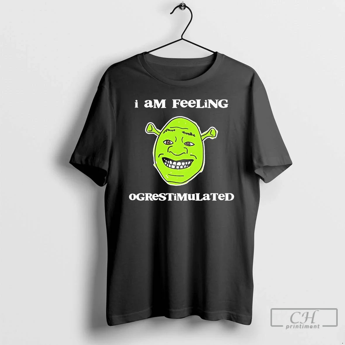 Shrek I Am Feeling Ogrestimulated Big Head T-Shirts, Hoodie, Sweatshirt - T-Shirt, Sweatshirt, Hoodie