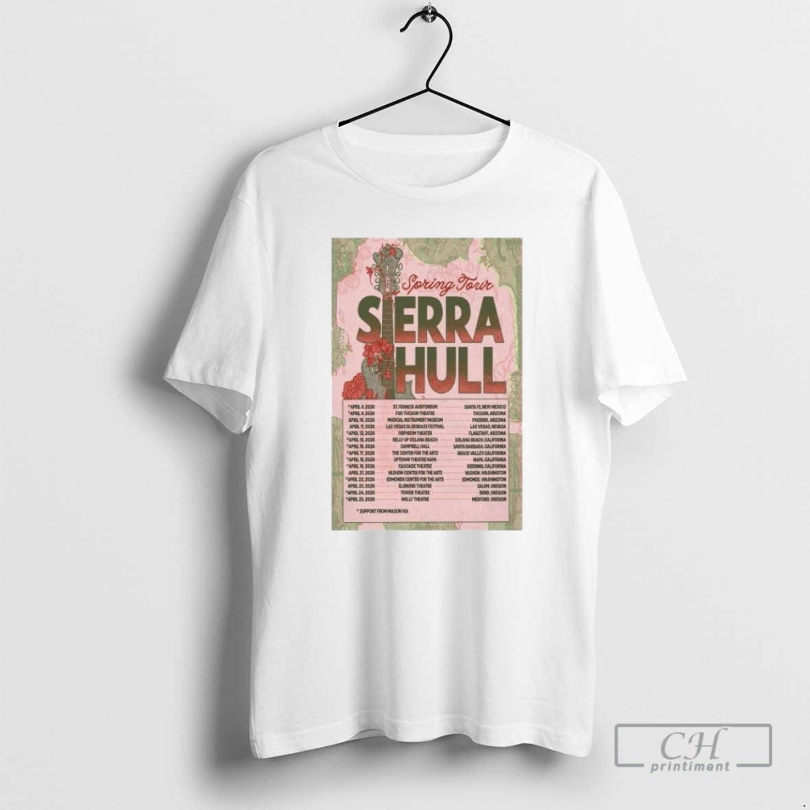 Sierra Hull 2026 Spring Tour Shirt T-Shirts, Hoodie, Sweatshirt - T-Shirt, Sweatshirt, Hoodie