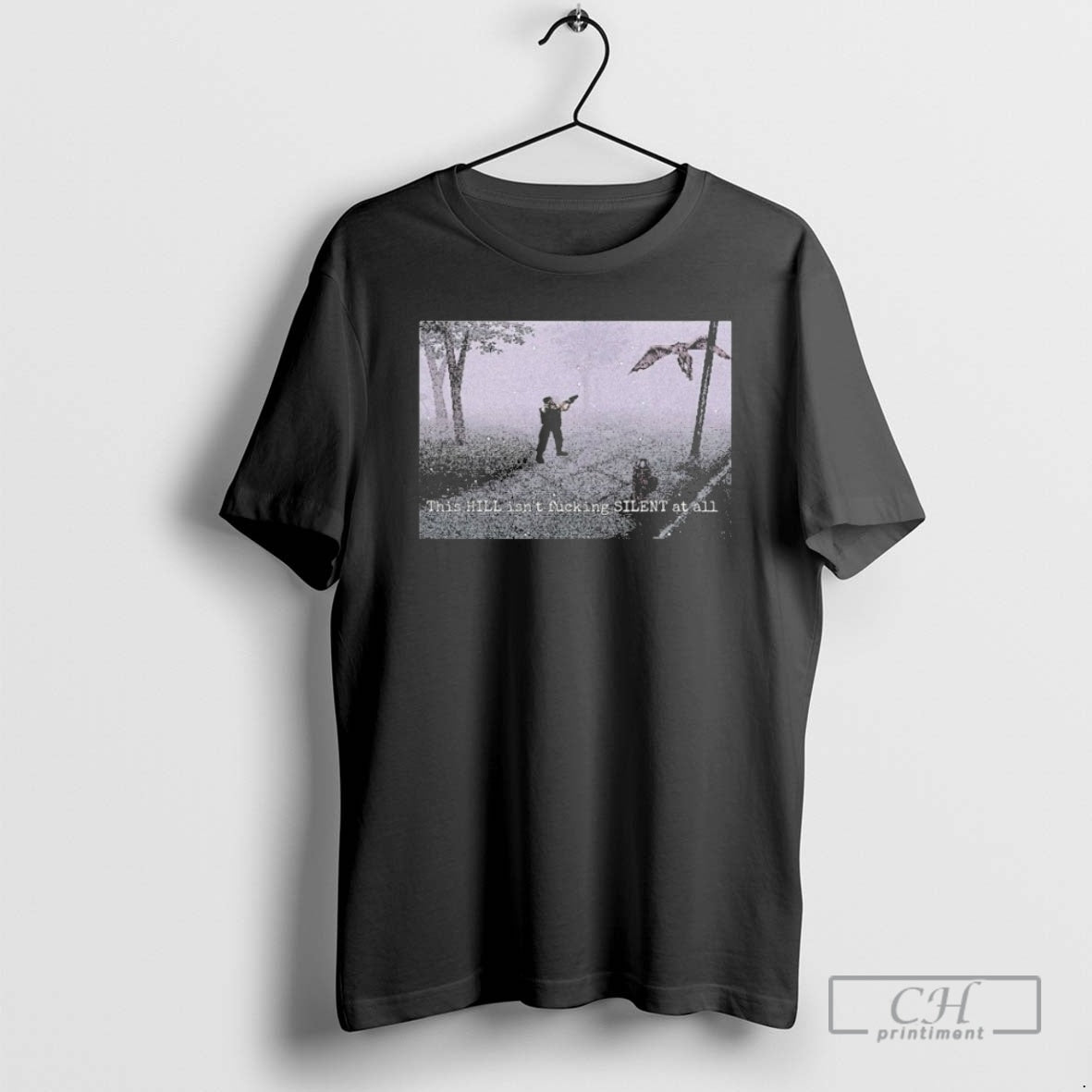 Silent Hill This Hill Isnt Fucking Silent All Not Very Silent Is T-Shirts, Hoodie, Sweatshirt - T-Shirt, Sweatshirt, Hoodie