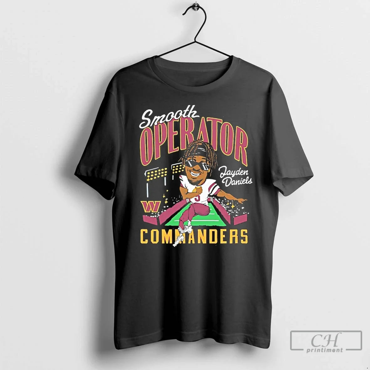 Smooth Operator Jayden Daniels Washington Commanders Caricature T-Shirts, Hoodie, Sweatshirt - T-Shirt, Sweatshirt, Hoodie