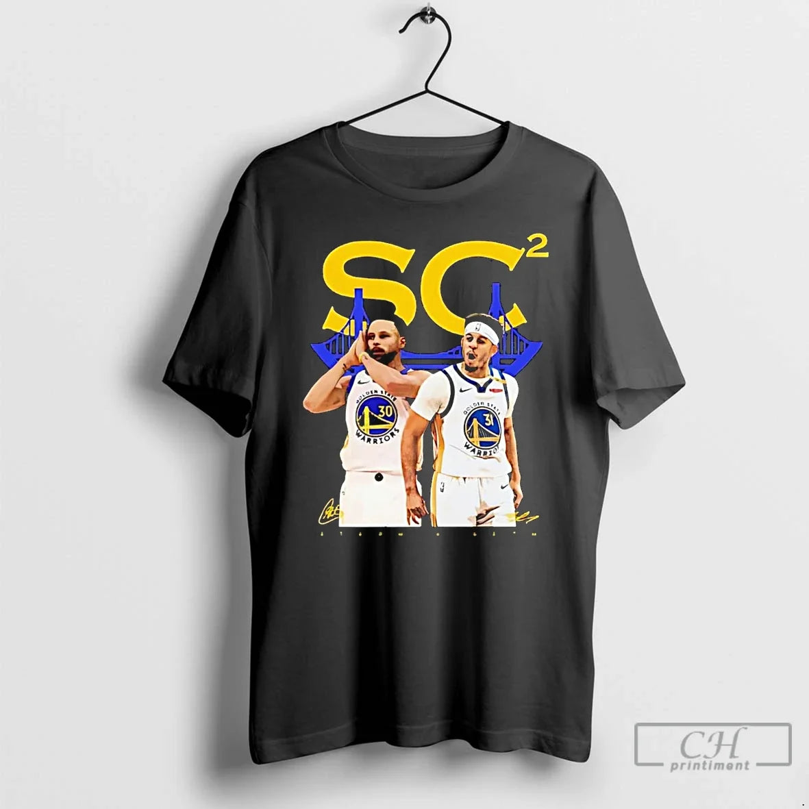 Steph Seth Curry Double Sc Night Night Golden State Warriors T-Shirts, Hoodie, Sweatshirt - T-Shirt, Sweatshirt, Hoodie
