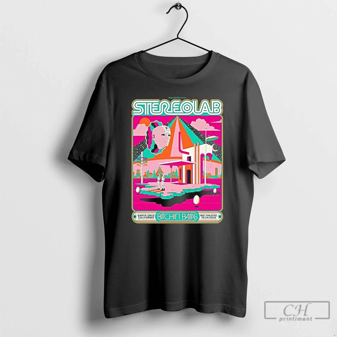 Stereolab Rio Theatre Santa Cruz Ca Oct 24 2025 T-Shirts, Hoodie, Sweatshirt - T-Shirt, Sweatshirt, Hoodie