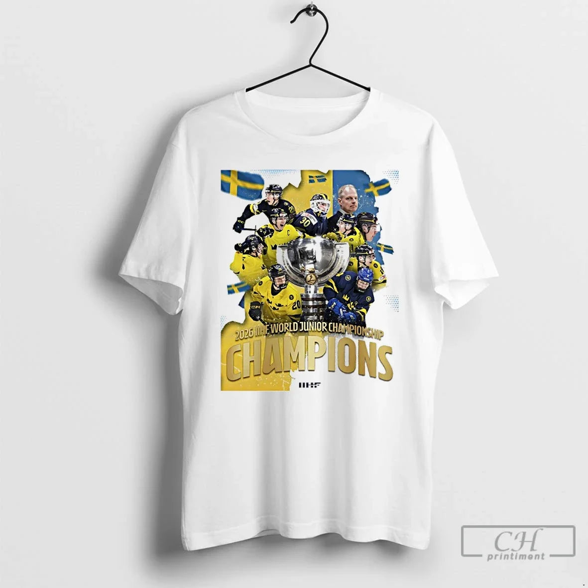 Swedish Ice Hockey 2026 Iihf World Junior Championship T-Shirts, Hoodie, Sweatshirt - T-Shirt, Sweatshirt, Hoodie
