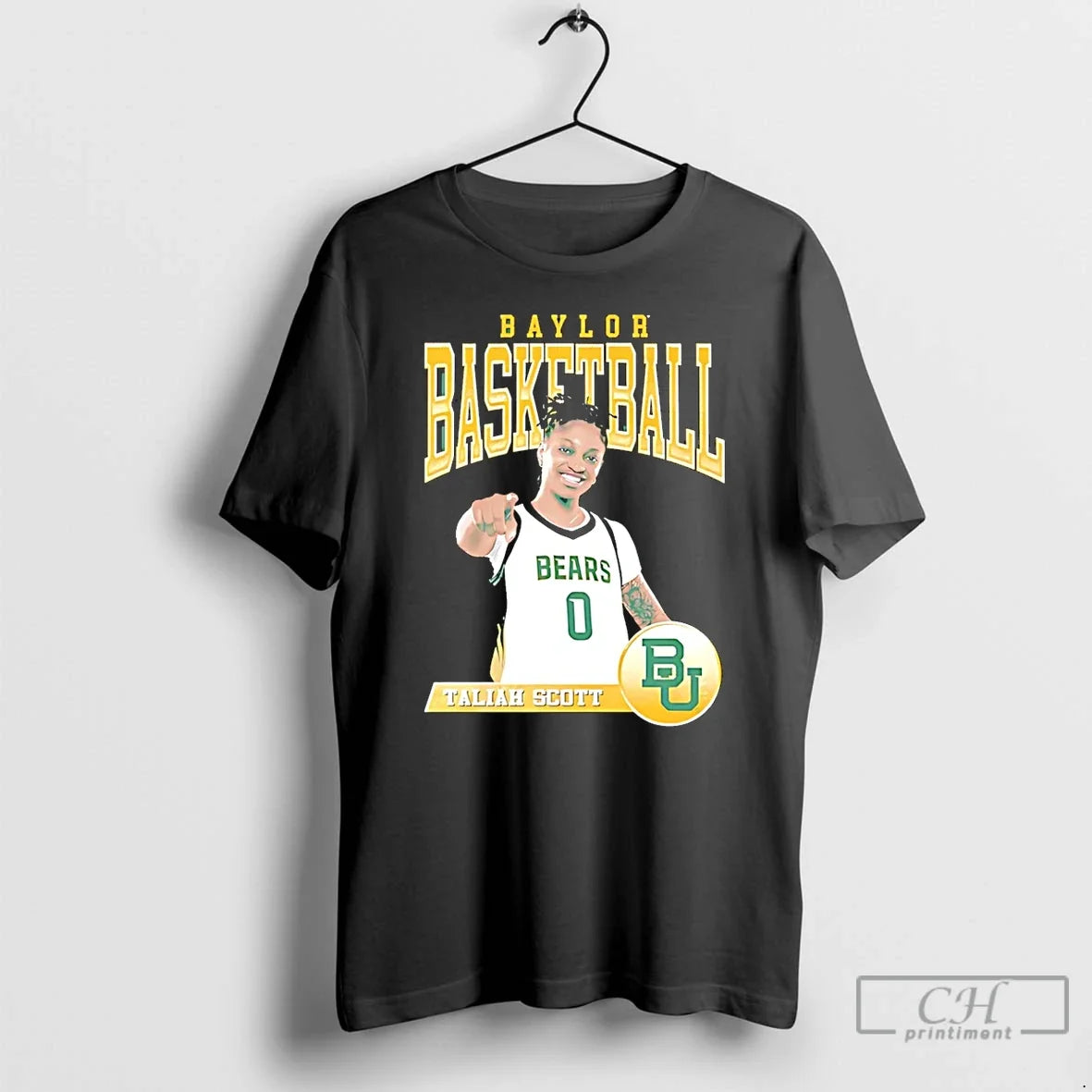 Taliah Scott Baylor Bears Illustrated T-Shirts, Hoodie, Sweatshirt - T-Shirt, Sweatshirt, Hoodie