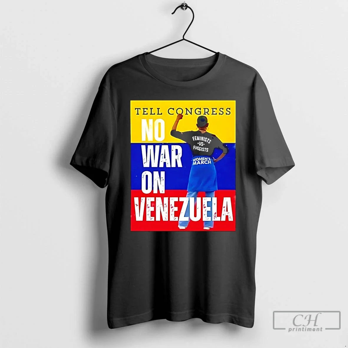 Tell Congress No War Venezuela T-Shirts, Hoodie, Sweatshirt - T-Shirt, Sweatshirt, Hoodie