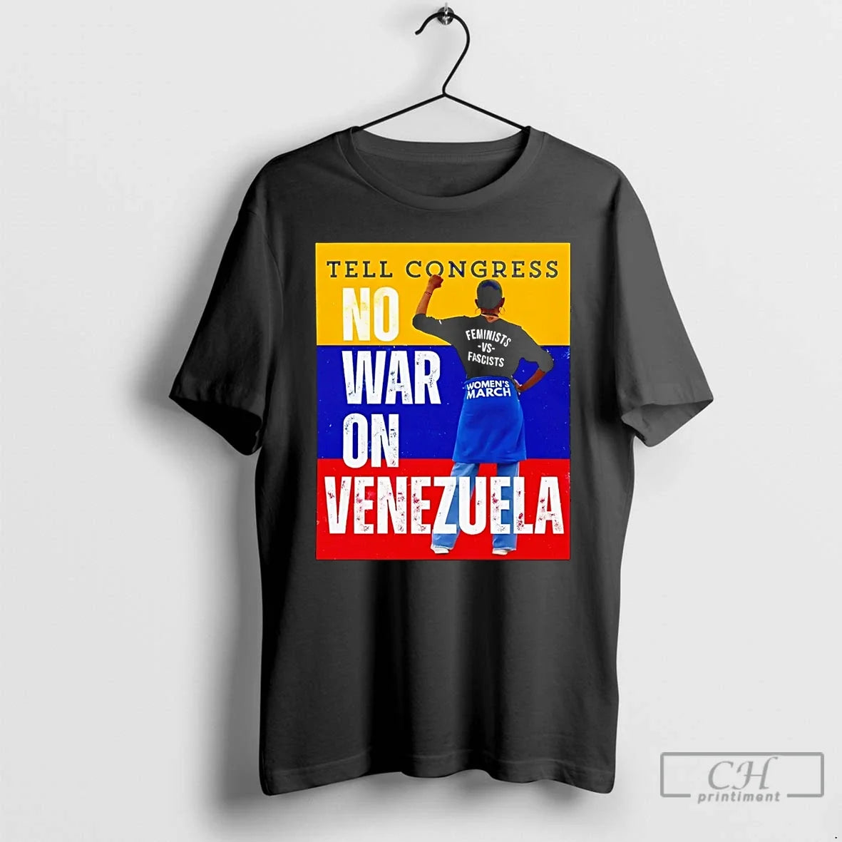Tell Congress No War Venezuela Flag T-Shirts, Hoodie, Sweatshirt - T-Shirt, Sweatshirt, Hoodie