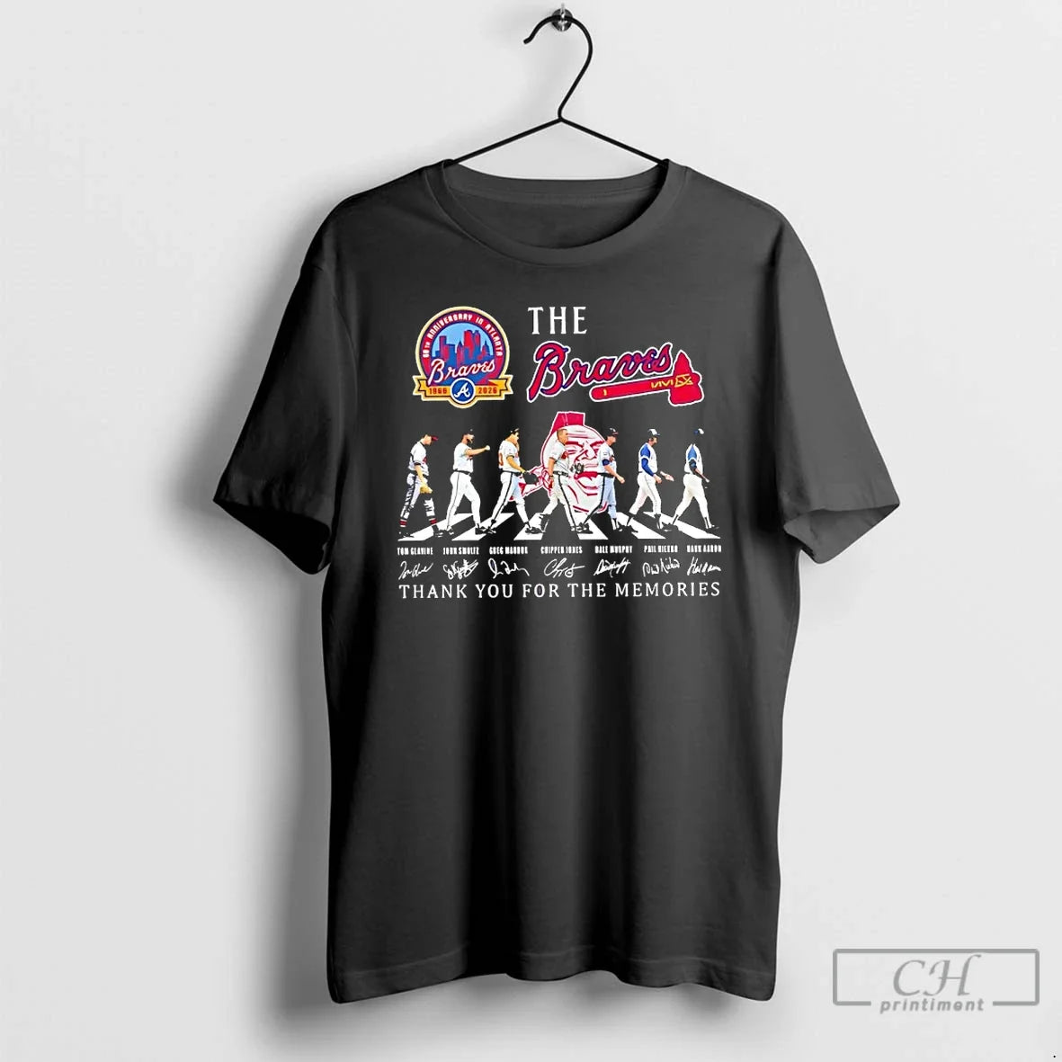 Atlanta Braves Players Walking Abbey Road 1966 2026 Thank You Memories T-Shirts, Hoodie, Sweatshirt - T-Shirt, Sweatshirt, Hoodie
