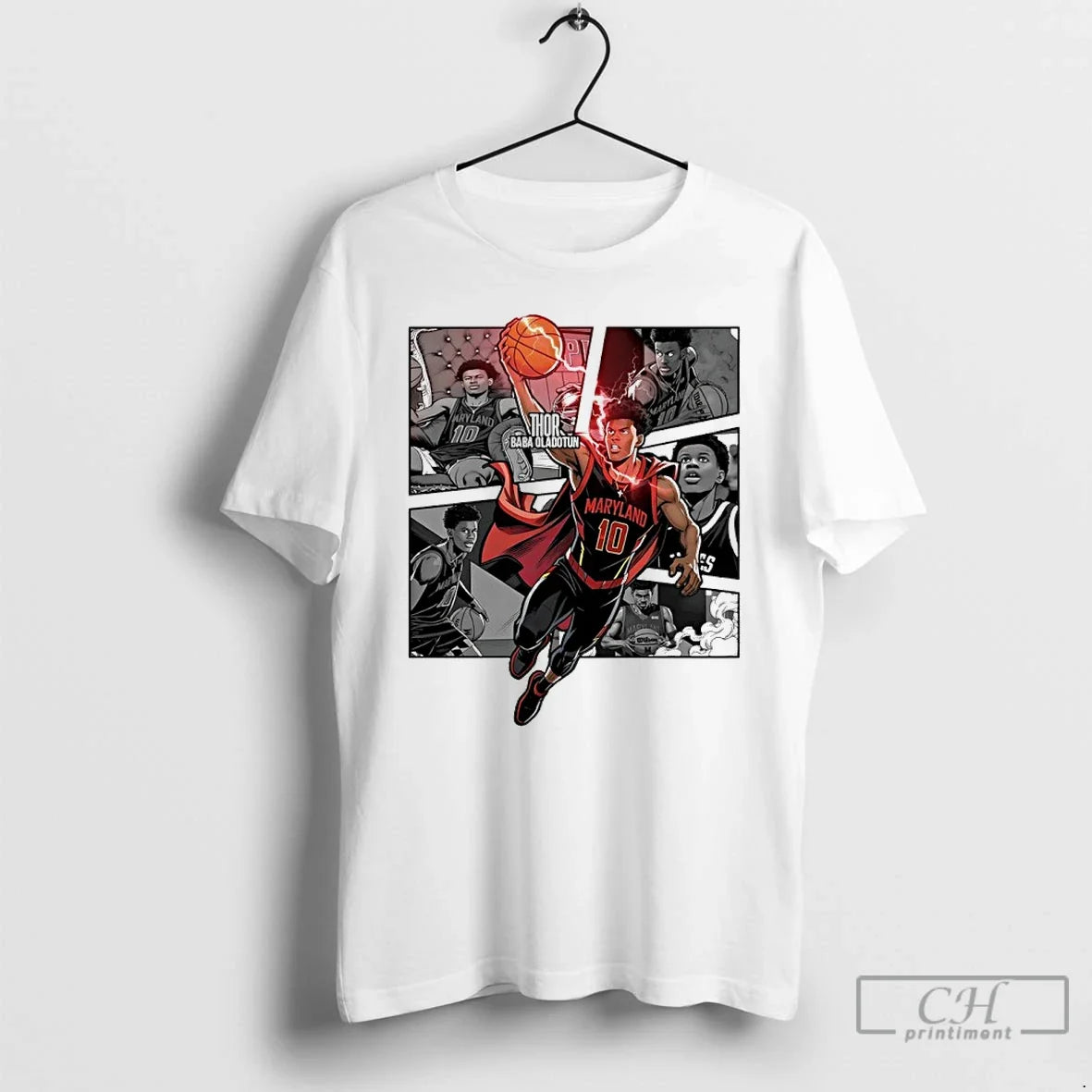 Avengers Thor Baba Oladotun Maryland Basketball T-Shirts, Hoodie, Sweatshirt - T-Shirt, Sweatshirt, Hoodie