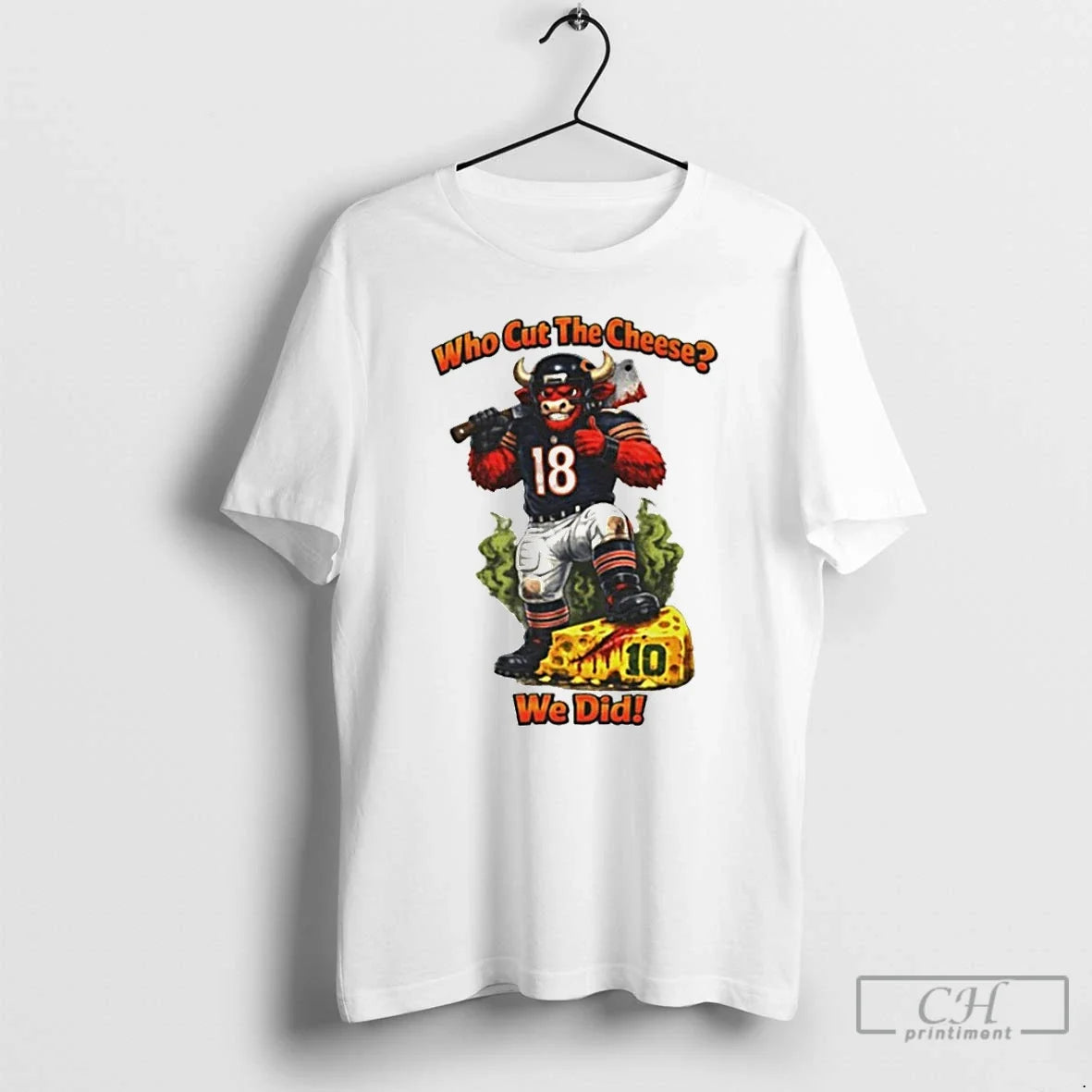 Chicago Comeback Who Cut Cheese Bears Vs Packers T-Shirts, Hoodie, Sweatshirt - T-Shirt, Sweatshirt, Hoodie
