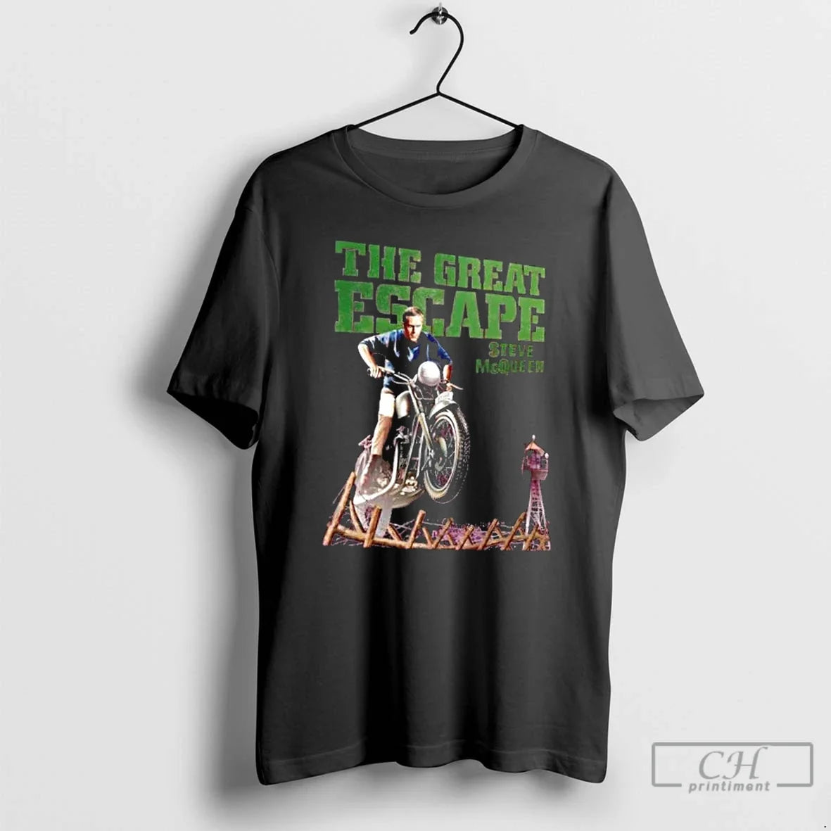 Great Escape Steve Mcqueen Motorcycle T-Shirts, Hoodie, Sweatshirt - T-Shirt, Sweatshirt, Hoodie