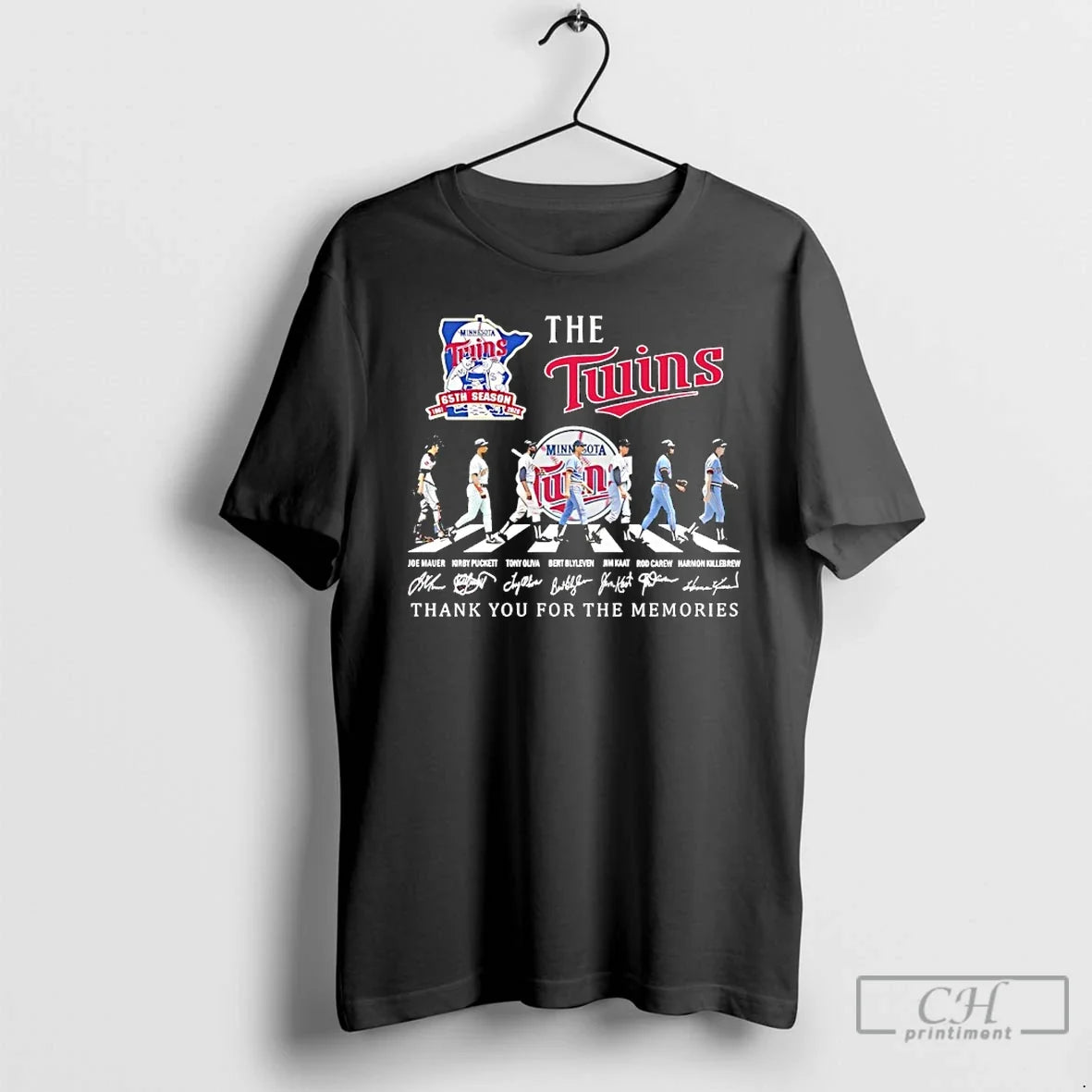 Minnesota Twins Players Walking Abbey Road 65th Seasons Thank You Memories T-Shirts, Hoodie, Sweatshirt - T-Shirt, Sweatshirt, Hoodie