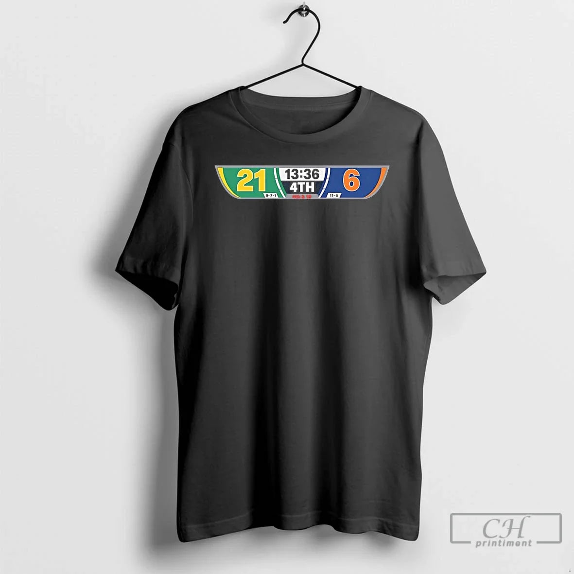 Scoreboard Packers 21 6 Bears 4th 19 Nfc Wild Card 2026 T-Shirts, Hoodie, Sweatshirt - T-Shirt, Sweatshirt, Hoodie