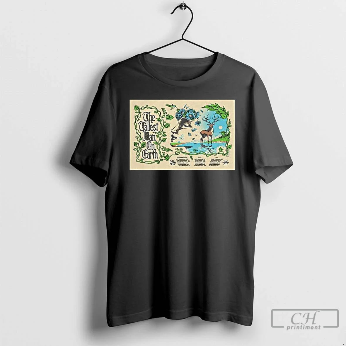 Tallest Man Earth Tour 2025 North American Long Sleve T-Shirts, Hoodie, Sweatshirt - T-Shirt, Sweatshirt, Hoodie
