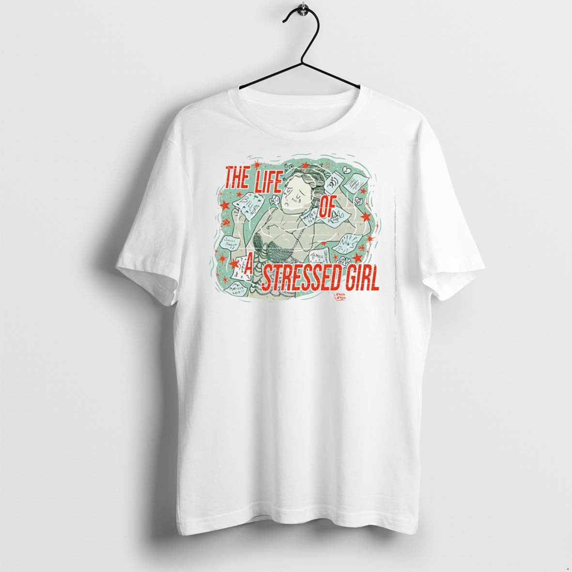 Life Stressed Girl T-Shirts, Hoodie, Sweatshirt - T-Shirt, Sweatshirt, Hoodie