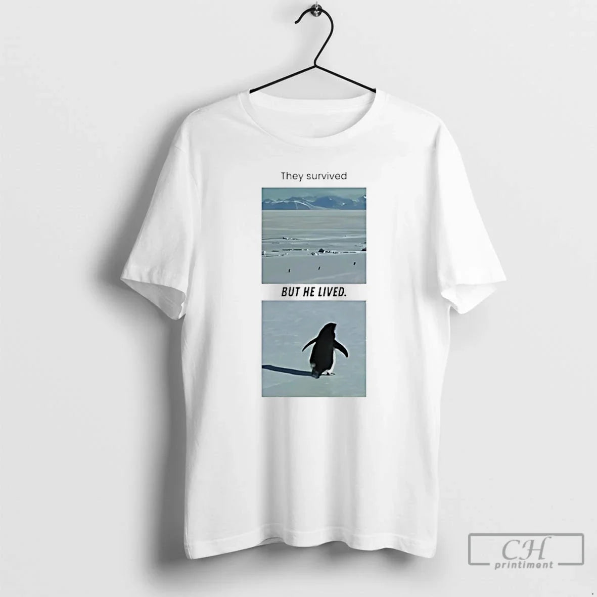 They Survived But He Lived But Why Penguin T-Shirts, Hoodie, Sweatshirt - T-Shirt, Sweatshirt, Hoodie