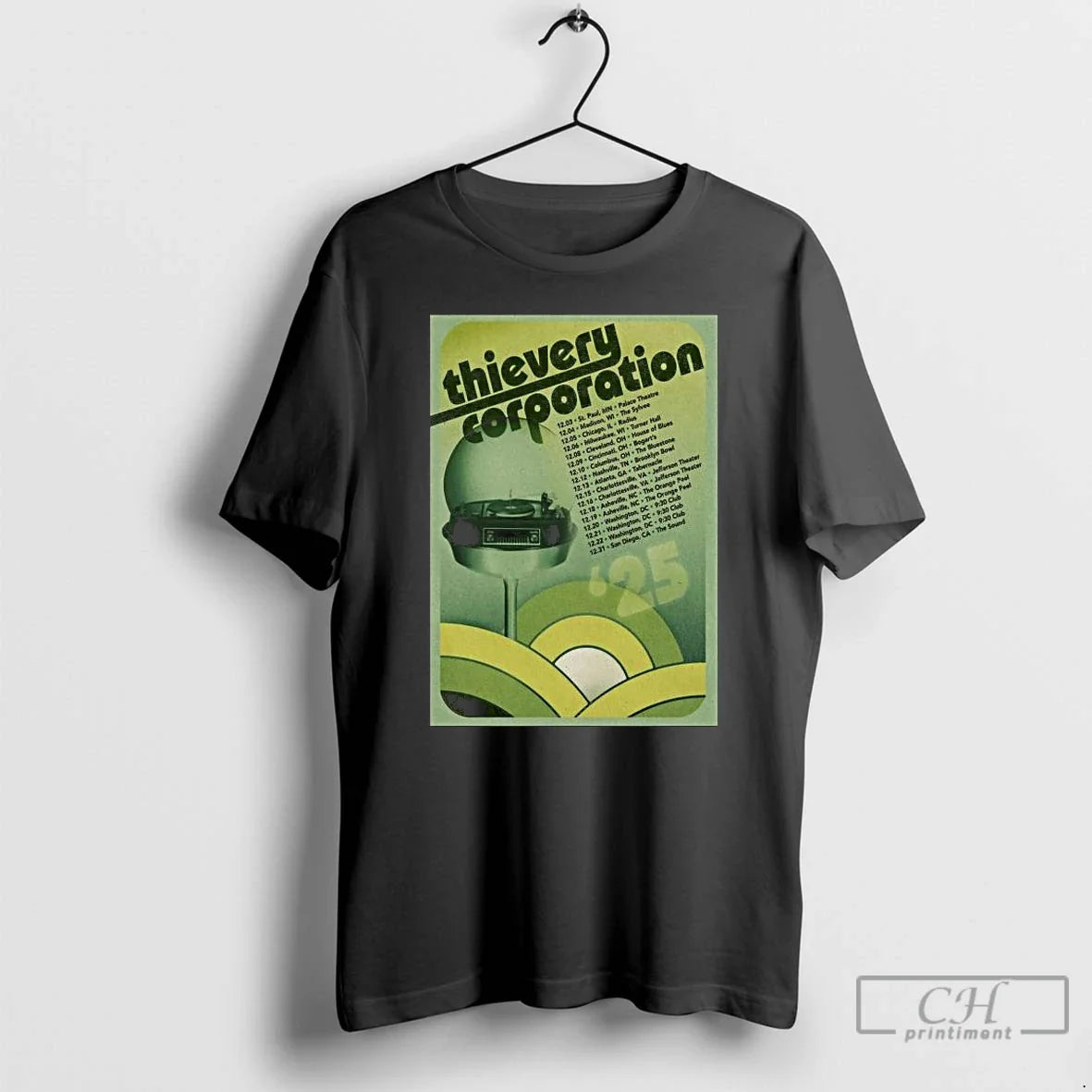 Thievery Corporation Midwest South American 2025 Tour Long Sleve T-Shirts, Hoodie, Sweatshirt - T-Shirt, Sweatshirt, Hoodie