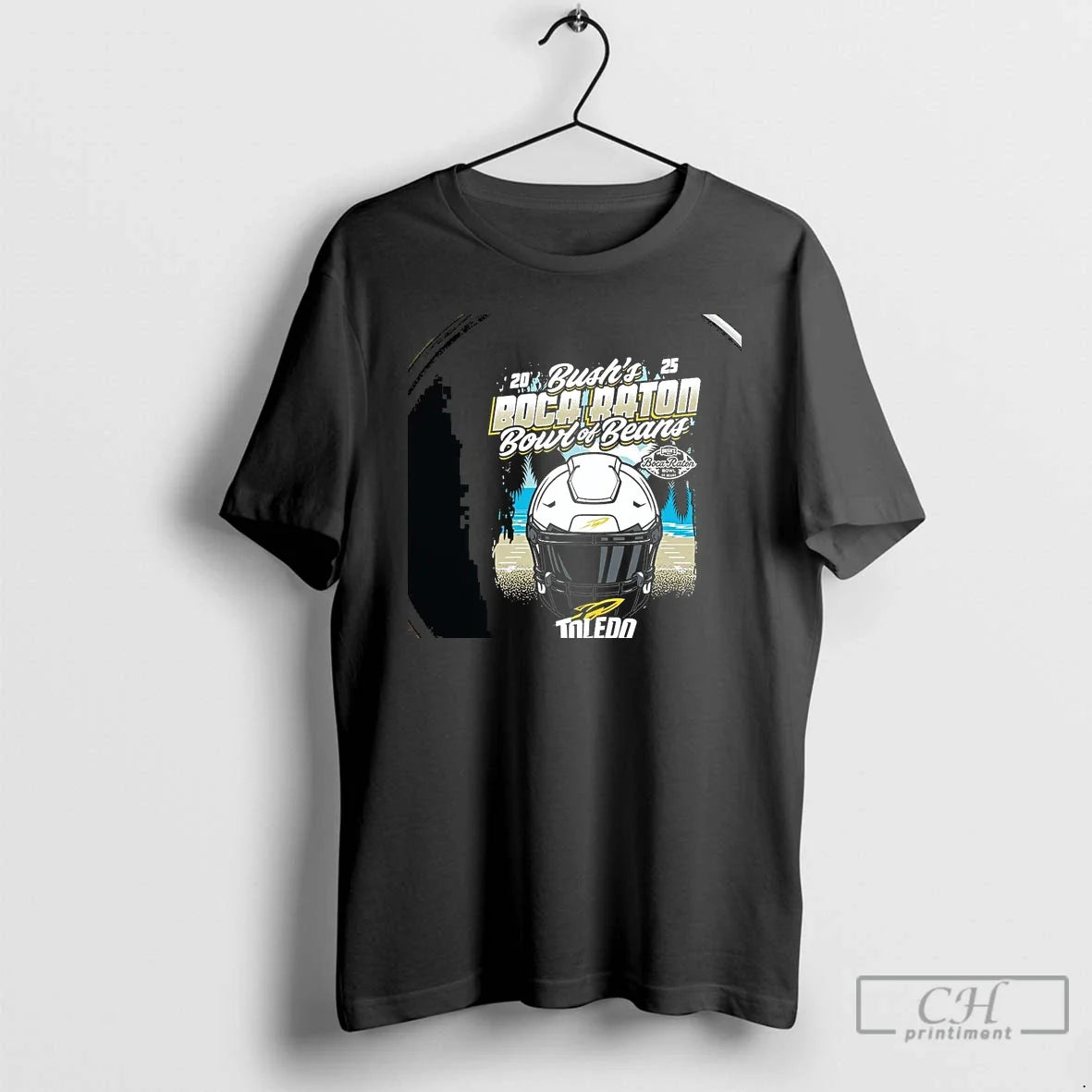 Toledo Rockets 2025 Boca Raton Bowl Helmet Chriast T-Shirts, Hoodie, Sweatshirt - T-Shirt, Sweatshirt, Hoodie