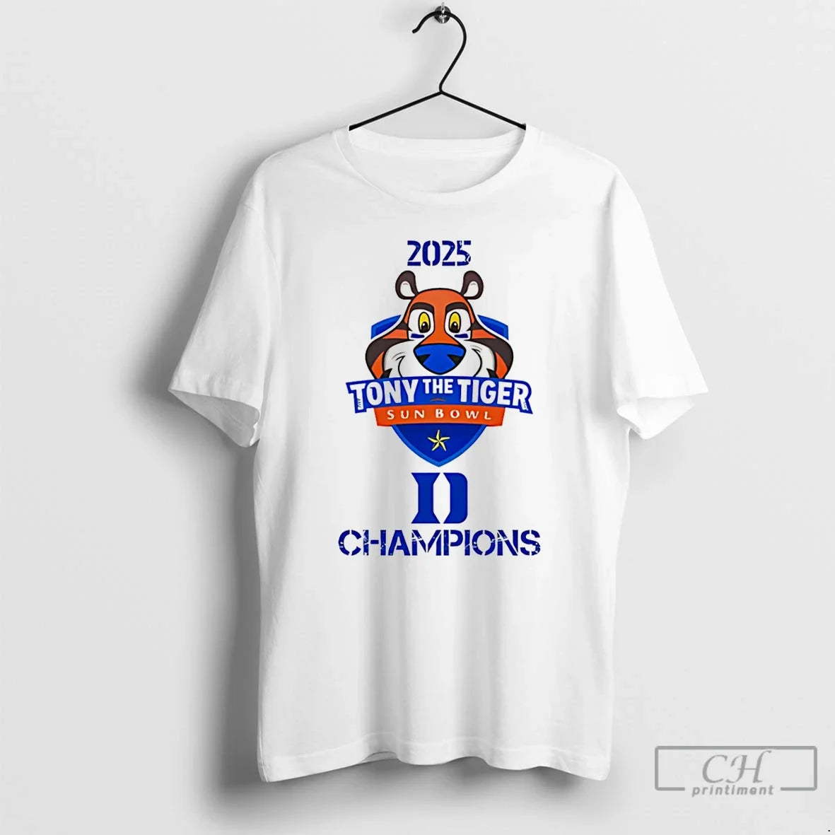 Tony Tiger Sun Bowl Champions 2025 Duke Football T-Shirts, Hoodie, Sweatshirt - T-Shirt, Sweatshirt, Hoodie