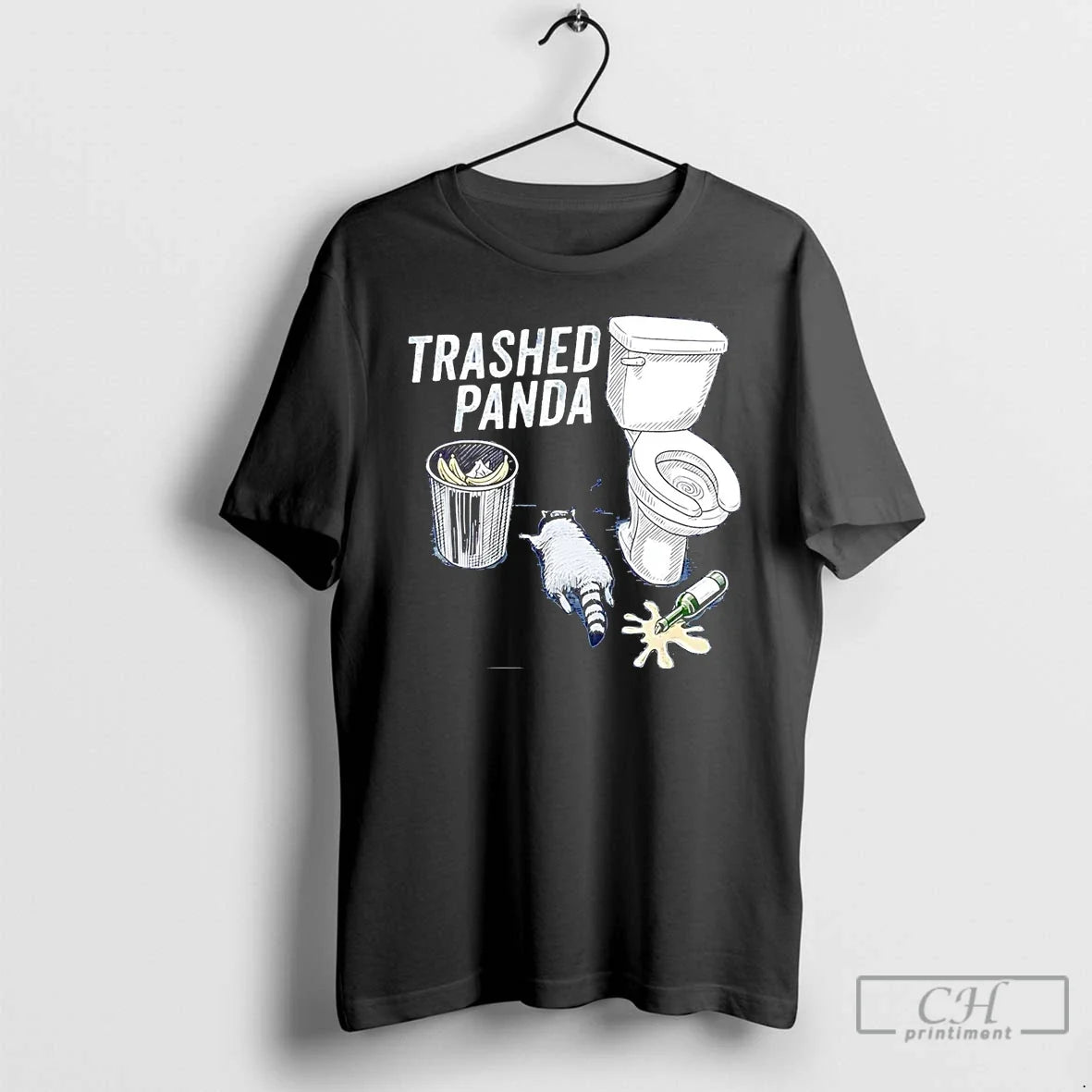 Trashed Panda Drunk Raccoon T-Shirts, Hoodie, Sweatshirt - T-Shirt, Sweatshirt, Hoodie