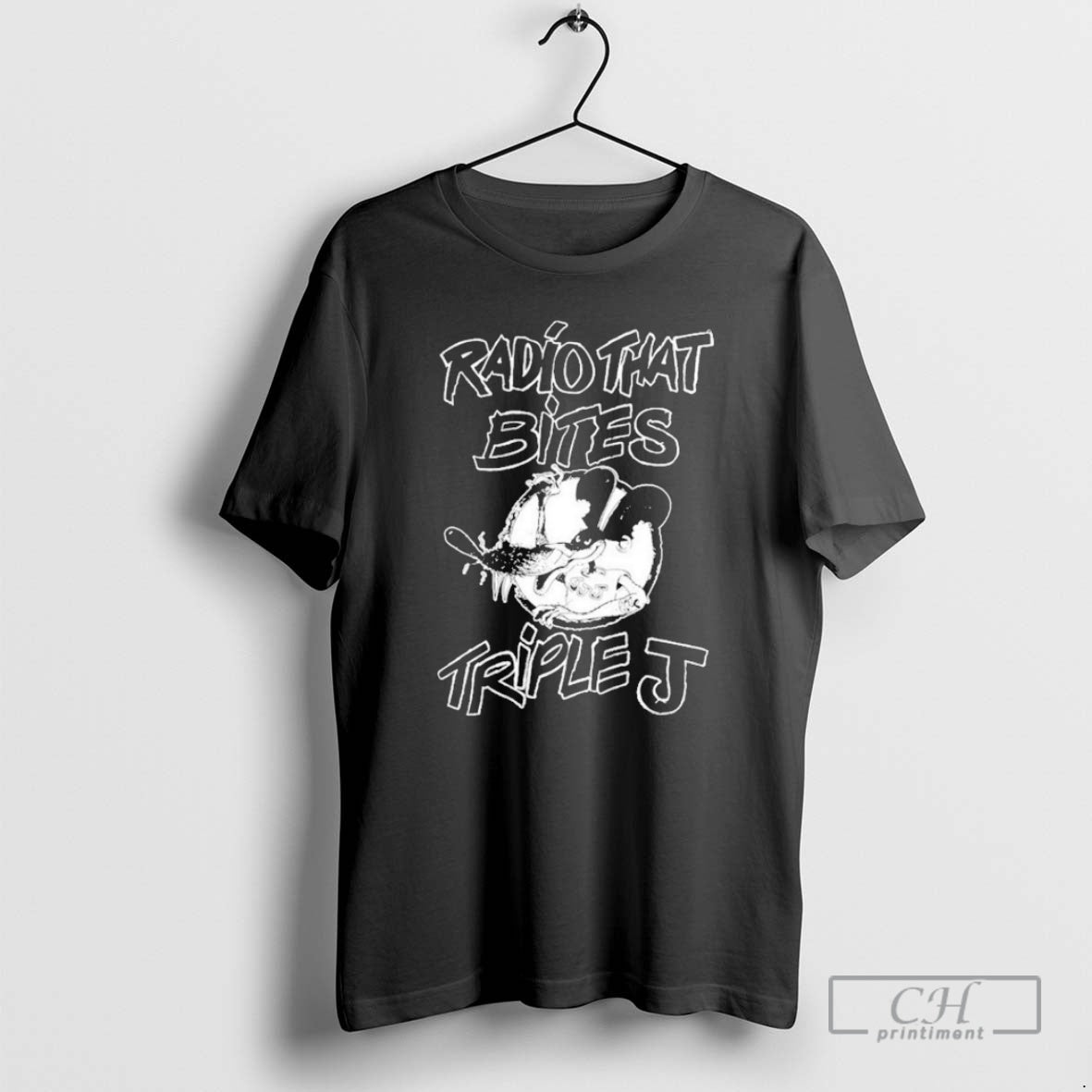 Triple J 50 Years Radio That Bites Rat Shirt T-Shirts, Hoodie, Sweatshirt - T-Shirt, Sweatshirt, Hoodie
