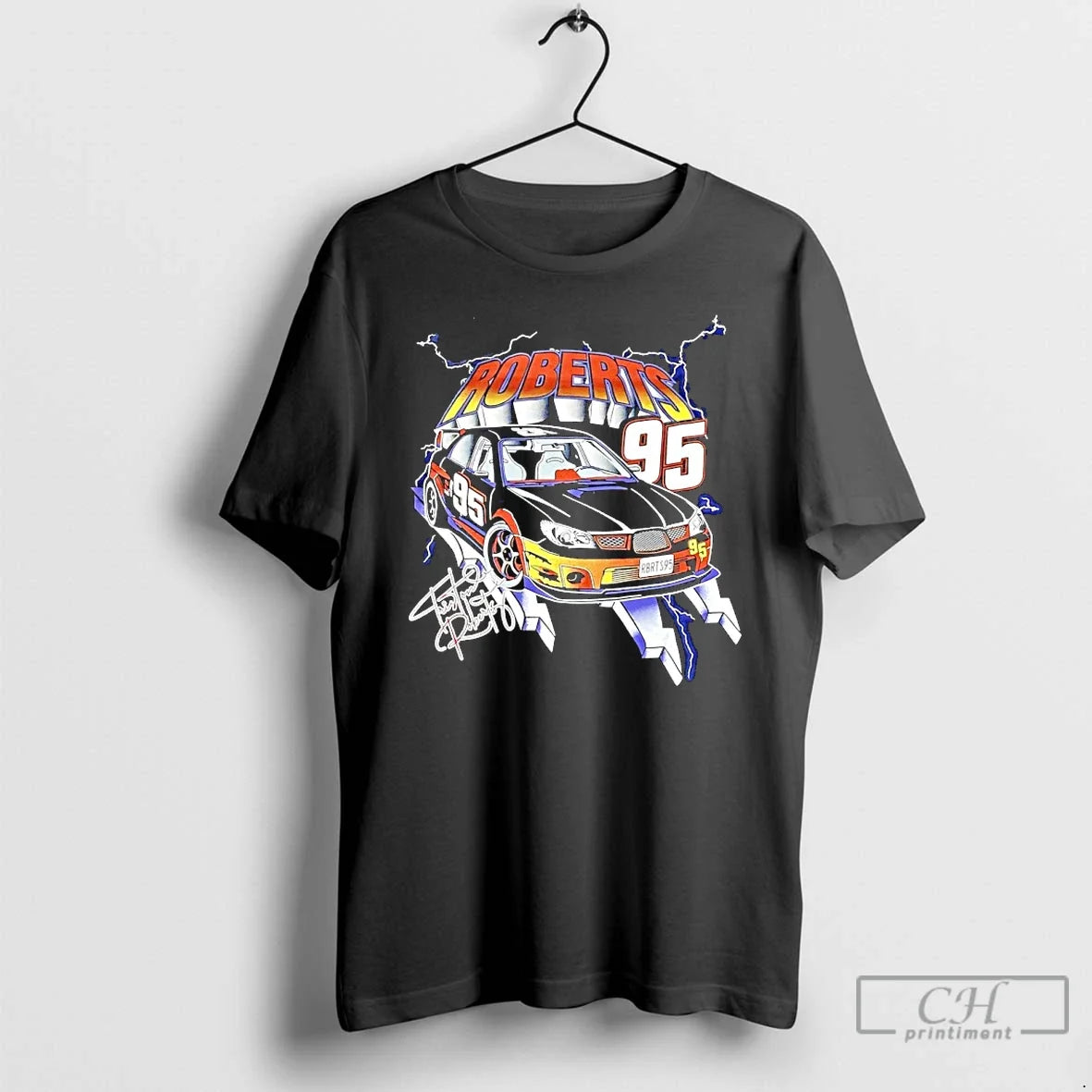 Tristan Roberts Nascar Racing Number 95 Signature Vintage T-Shirts, Hoodie, Sweatshirt - T-Shirt, Sweatshirt, Hoodie