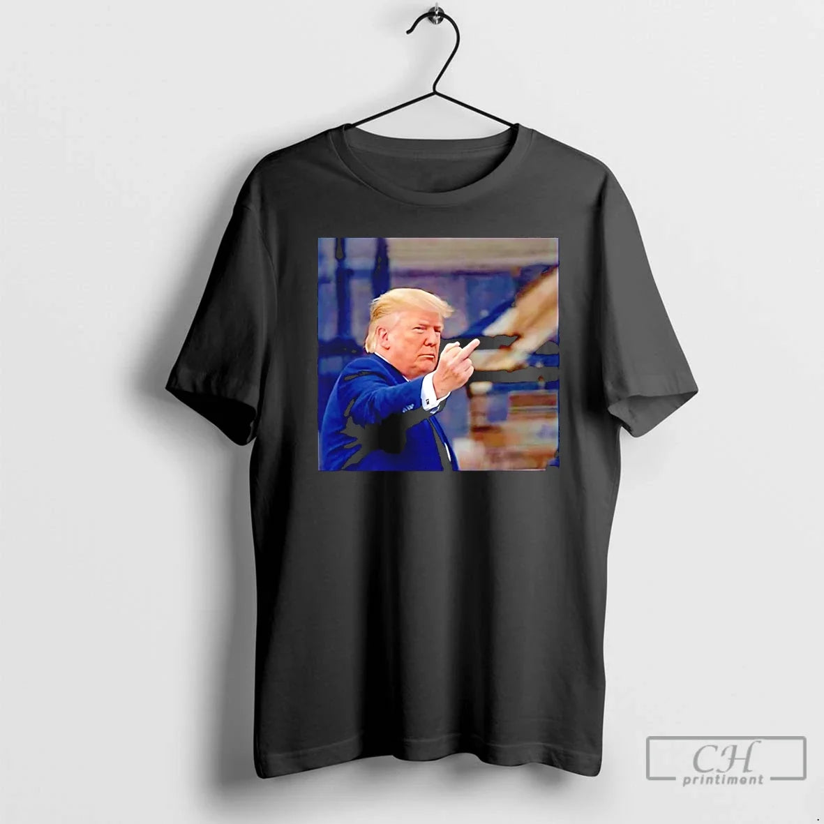 Trump Flips Off Middle Finger Michigan 2026 T-Shirts, Hoodie, Sweatshirt - T-Shirt, Sweatshirt, Hoodie