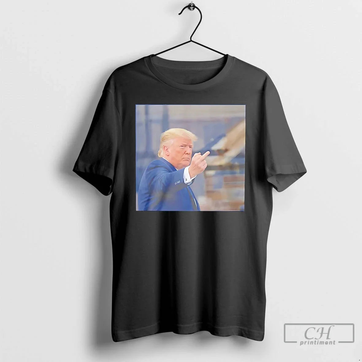 Trump Flips Off Middle Finger Michigan T-Shirts, Hoodie, Sweatshirt - T-Shirt, Sweatshirt, Hoodie