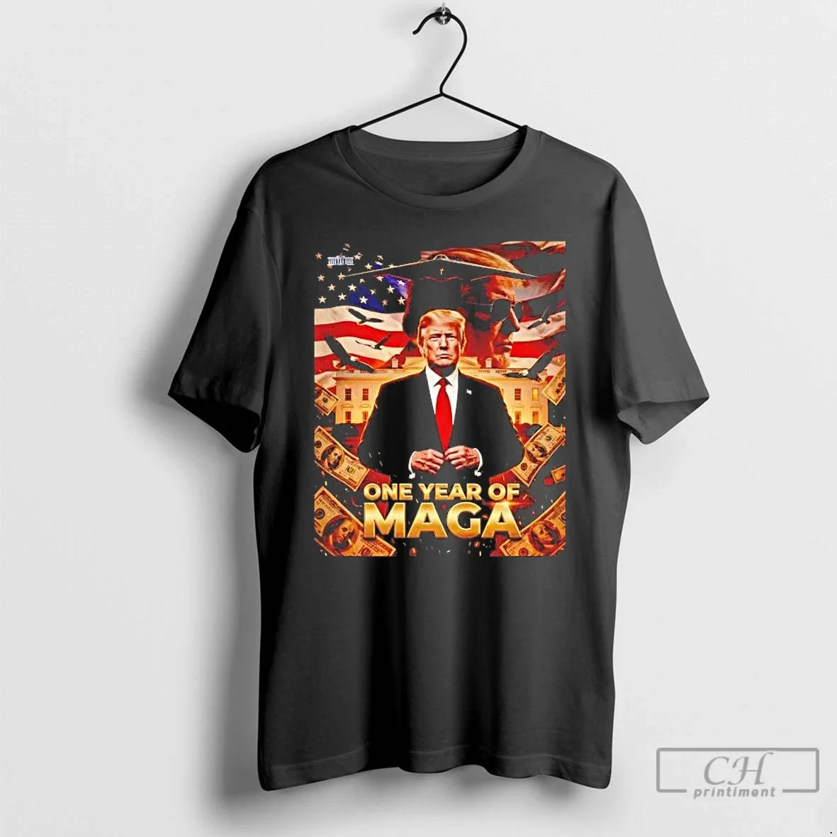 Trump One Year Maga T-Shirts, Hoodie, Sweatshirt - T-Shirt, Sweatshirt, Hoodie