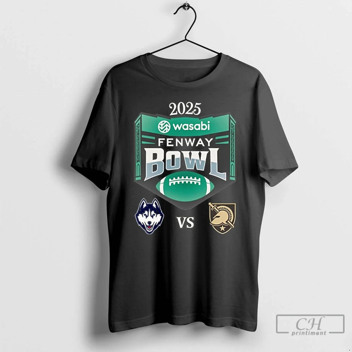 Uconn Huskies Vs Army Black Knights 2025 Fenway Bowl T-Shirts, Hoodie, Sweatshirt - T-Shirt, Sweatshirt, Hoodie
