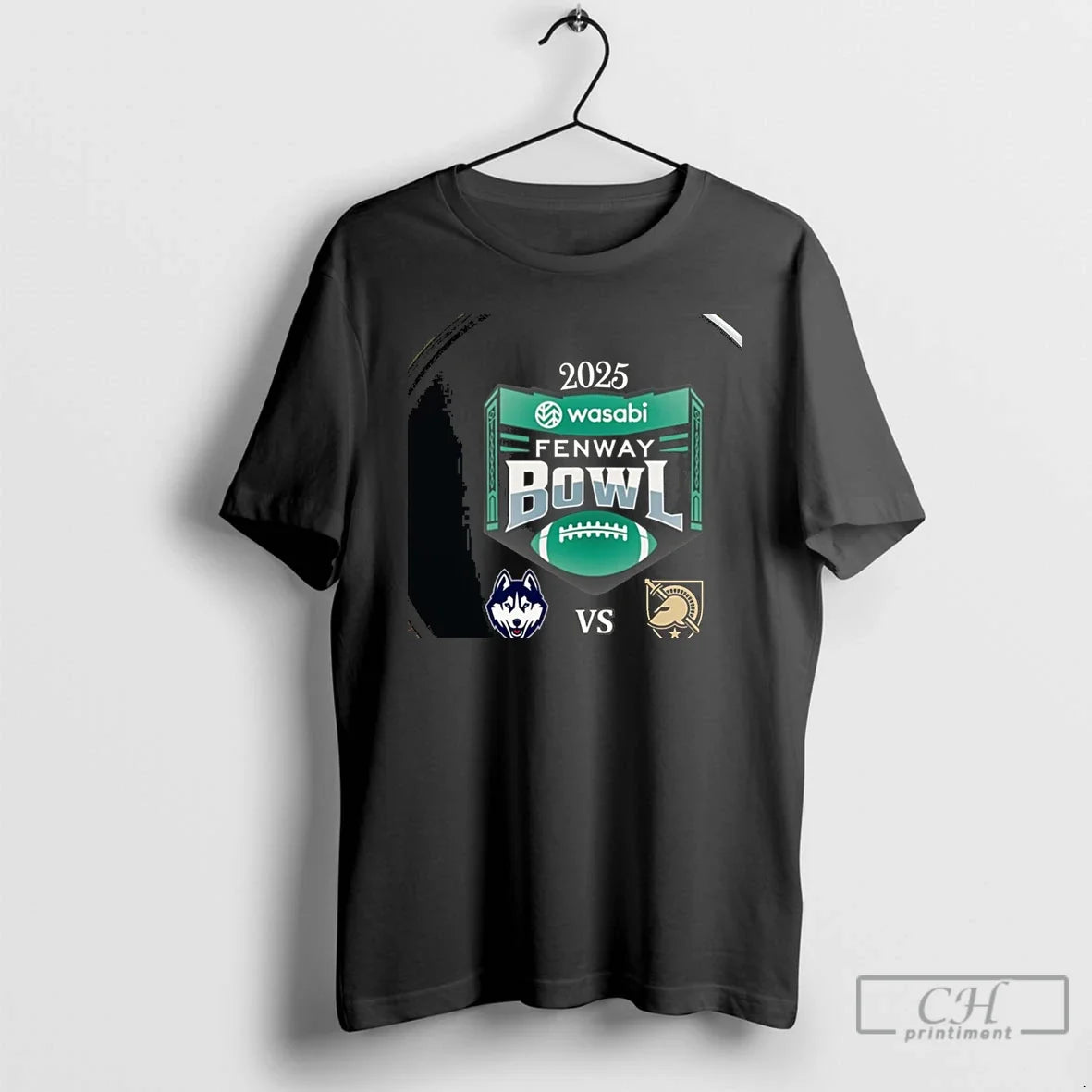 Uconn Huskies Vs Army Black Knights 2025 Fenway Bowl Chriast T-Shirts, Hoodie, Sweatshirt - T-Shirt, Sweatshirt, Hoodie