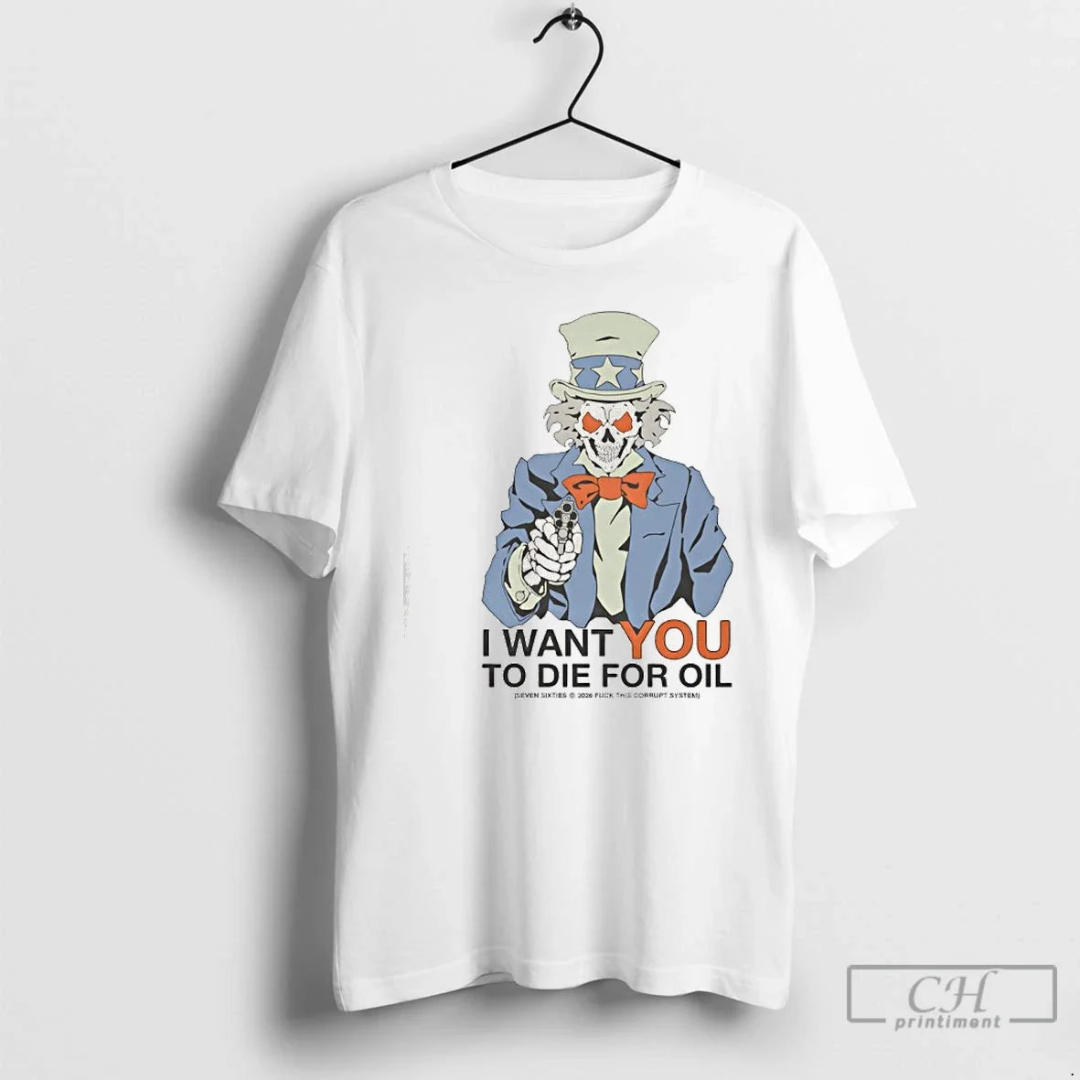 Uncle Sam I Want You Die Oil T-Shirts, Hoodie, Sweatshirt - T-Shirt, Sweatshirt, Hoodie