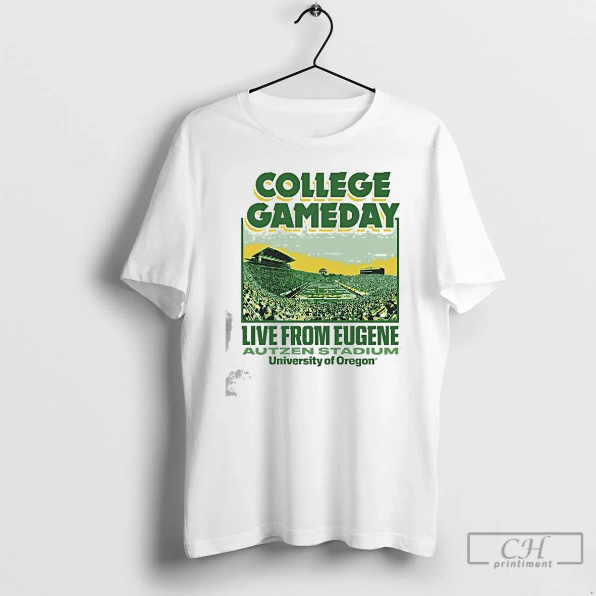 University Oregon 2025 College Gameday Live Eugene Autzen Stadium T-Shirts, Hoodie, Sweatshirt - T-Shirt, Sweatshirt, Hoodie