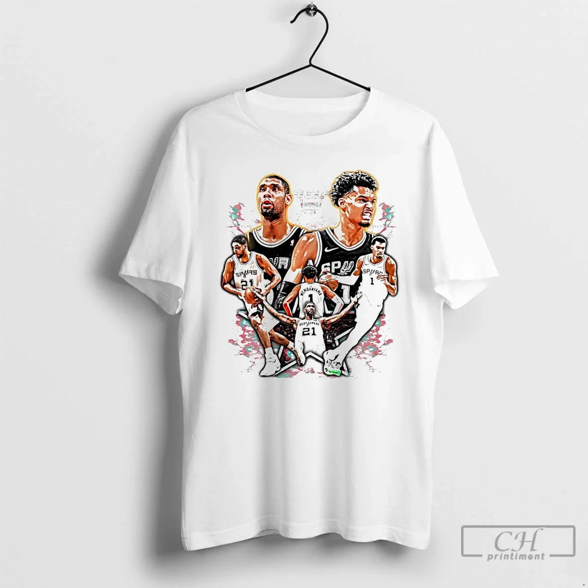 Victor Wembanyama Tim Duncan San Antonio Spurs T-Shirts, Hoodie, Sweatshirt - T-Shirt, Sweatshirt, Hoodie