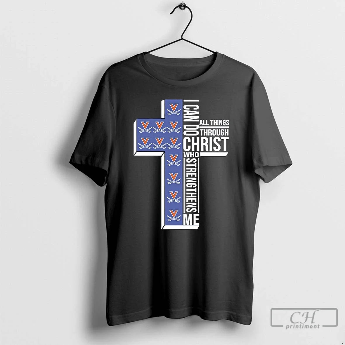 Virginia Cavaliers Basketball I Can All Things Do Through Christ Who Strengthens Me T-Shirts, Hoodie, Sweatshirt - T-Shirt, Sweatshirt, Hoodie