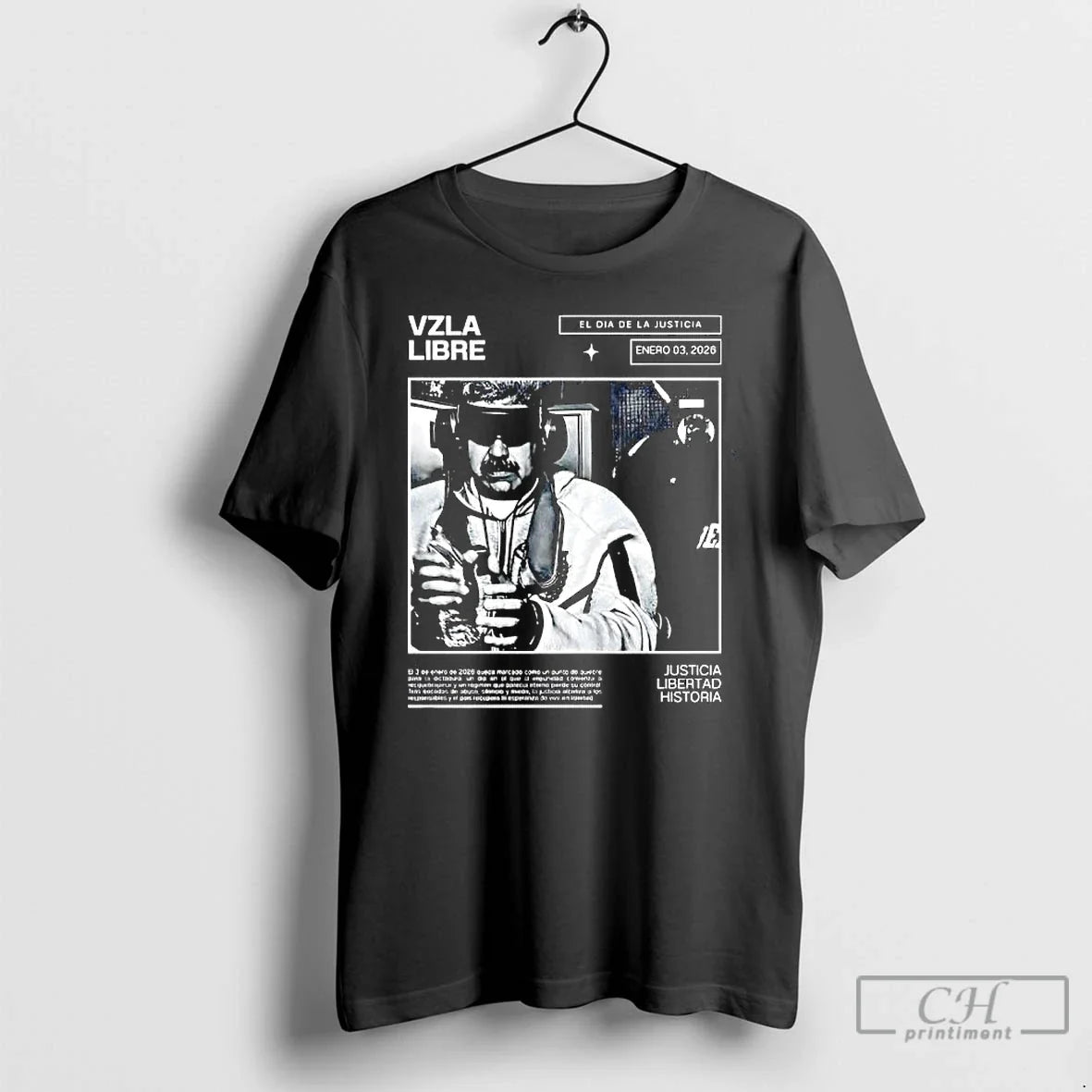 Vzla Libre El Dia De La Justicia Enero 03th 2026 Justicia Libertad Historia T-Shirts, Hoodie, Sweatshirt - T-Shirt, Sweatshirt, Hoodie