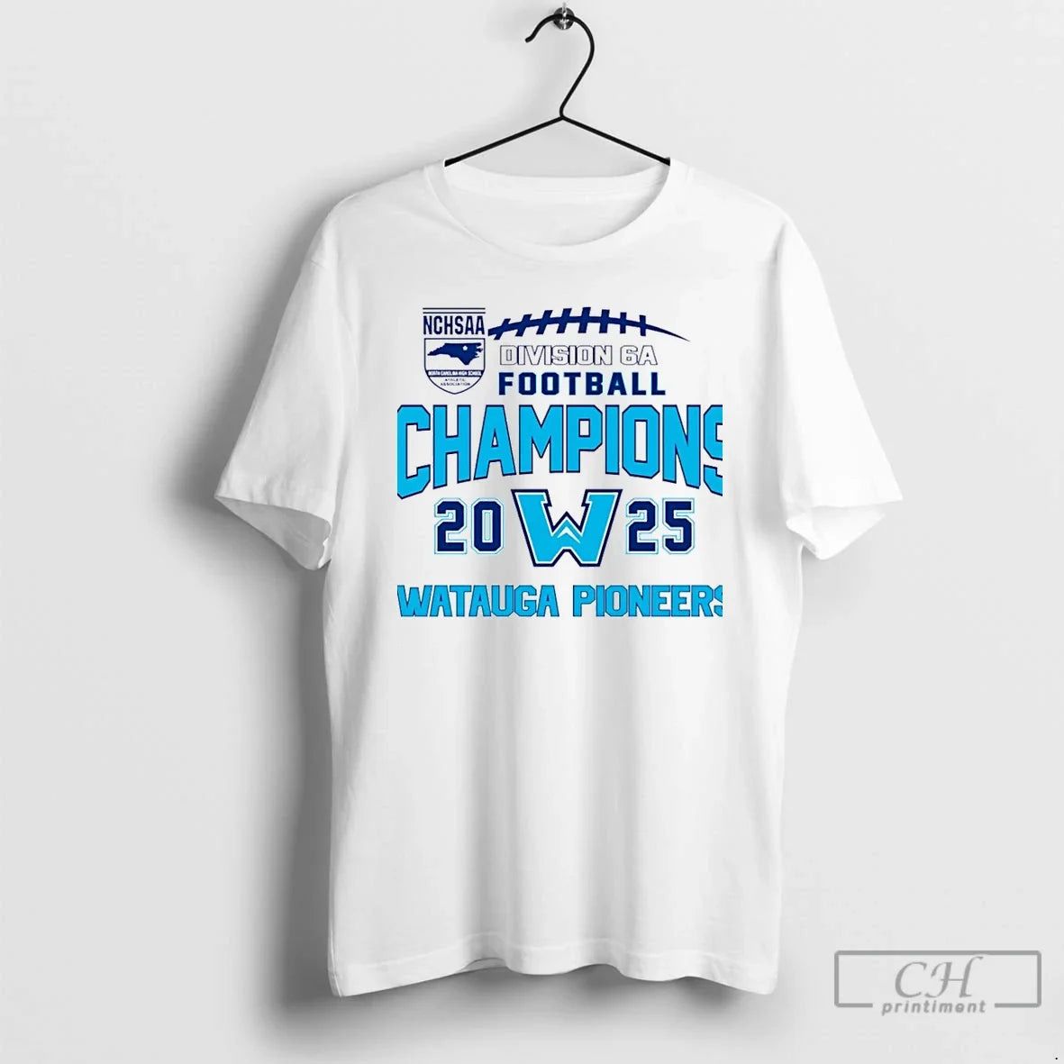 Watauga Pioneers 2025 Nchsaa Division 6a Football Champions T-Shirts, Hoodie, Sweatshirt - T-Shirt, Sweatshirt, Hoodie