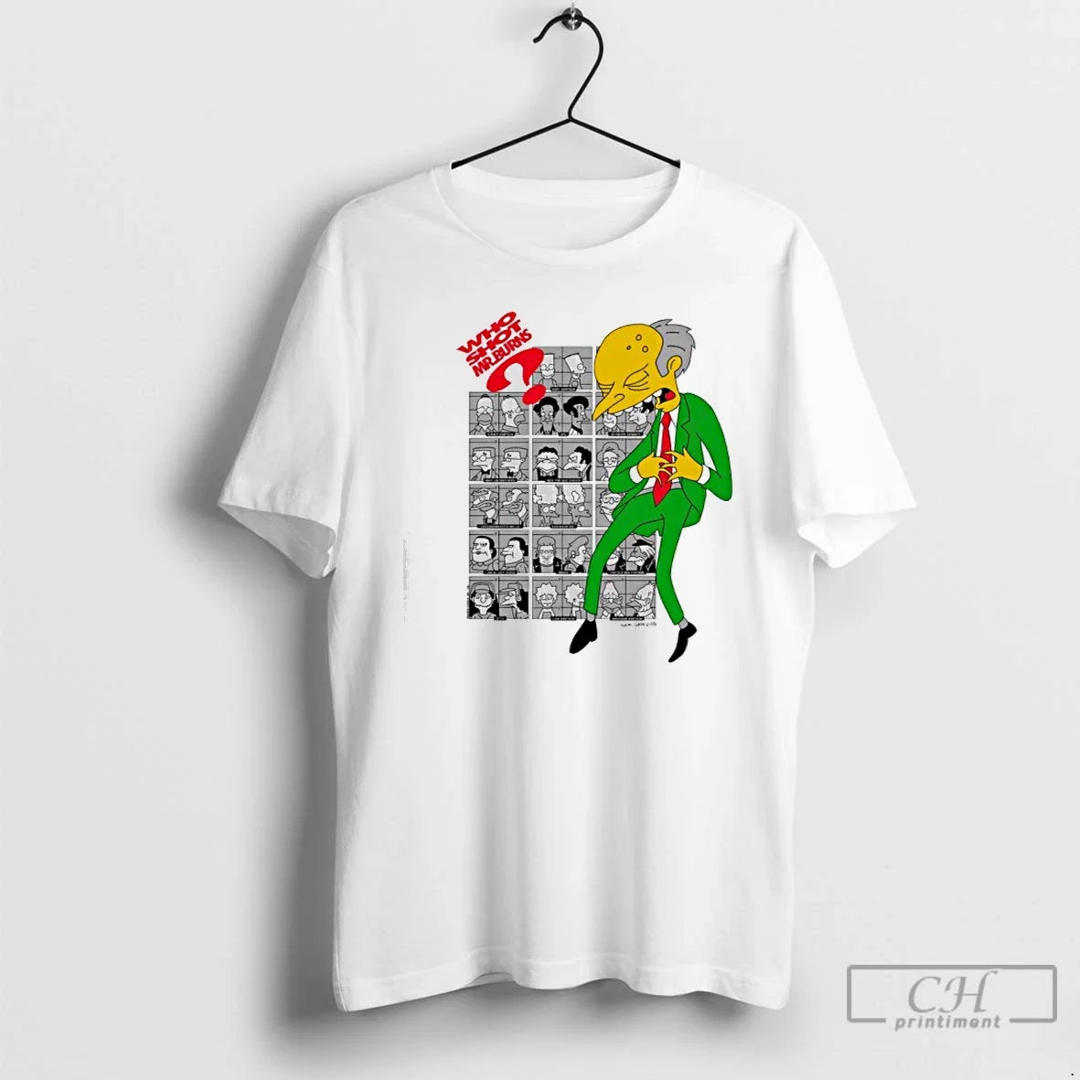 Who Shot Mr Burns Simpsons T-Shirts, Hoodie, Sweatshirt - T-Shirt, Sweatshirt, Hoodie
