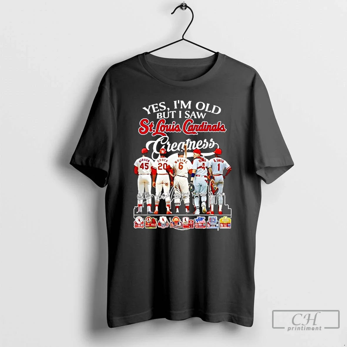 Yes Im Old But I Saw St Louis Cardinals Creatness World Signatures T-Shirts, Hoodie, Sweatshirt - T-Shirt, Sweatshirt, Hoodie